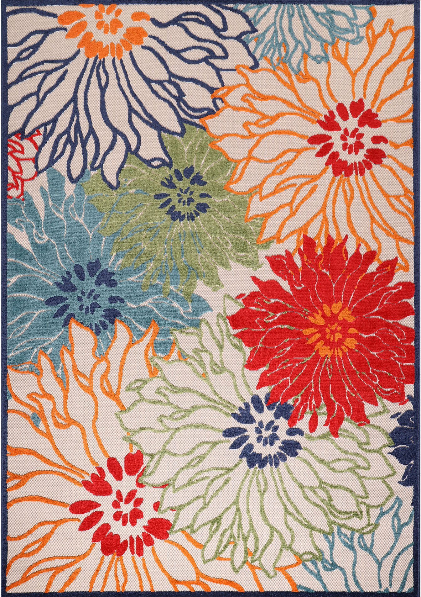 Sanat Teppich Floral 2 Outdoor, rechteckig, Höhe: 6 mm, In- und Outdoor gee günstig online kaufen