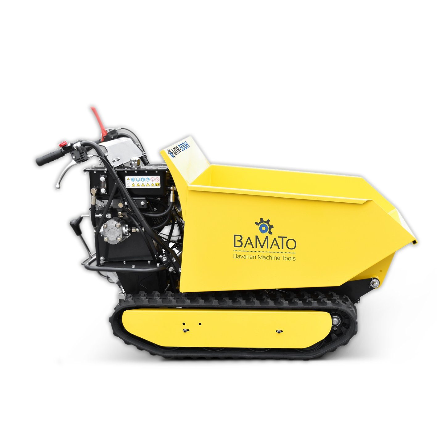 BAMATO Motorschubkarre MTR-500H, 215 l, 1-tlg., Minidumper, Raupendumper, Dumper