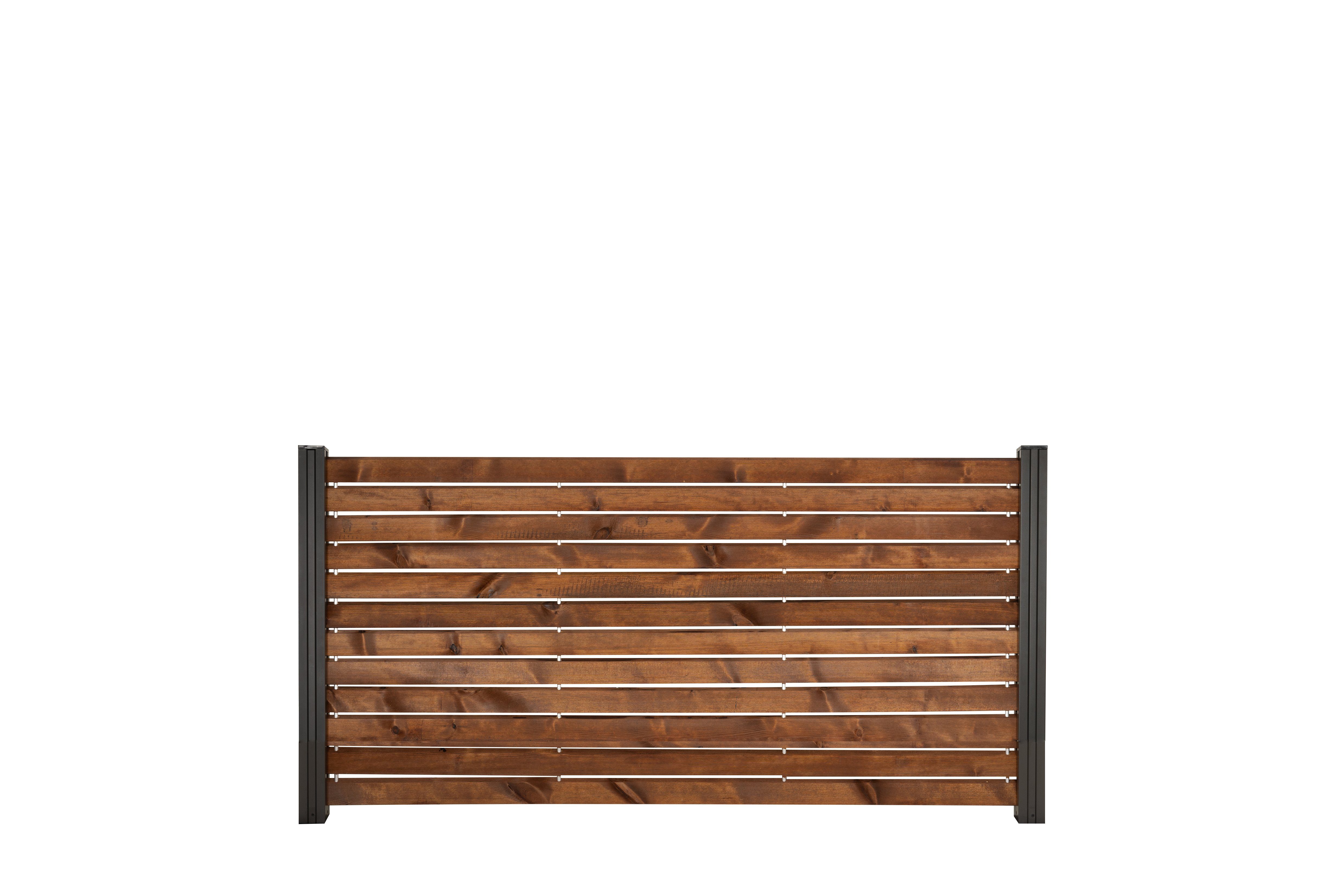 Zaun Craftwood Kiefer Rhombus / Farbbehandelt