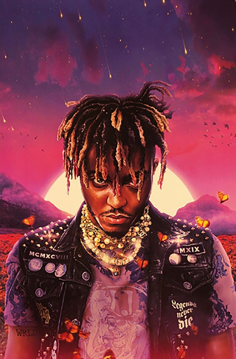 Juice Pyramyd PYRAMID Poster Juice WRLD Poster Legends Never Die 61 x 91,5 cm