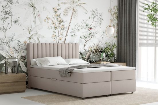 Boxspringbett EVEREST 140x200 cm Fancy 11 - Einrichtungsbeispiel