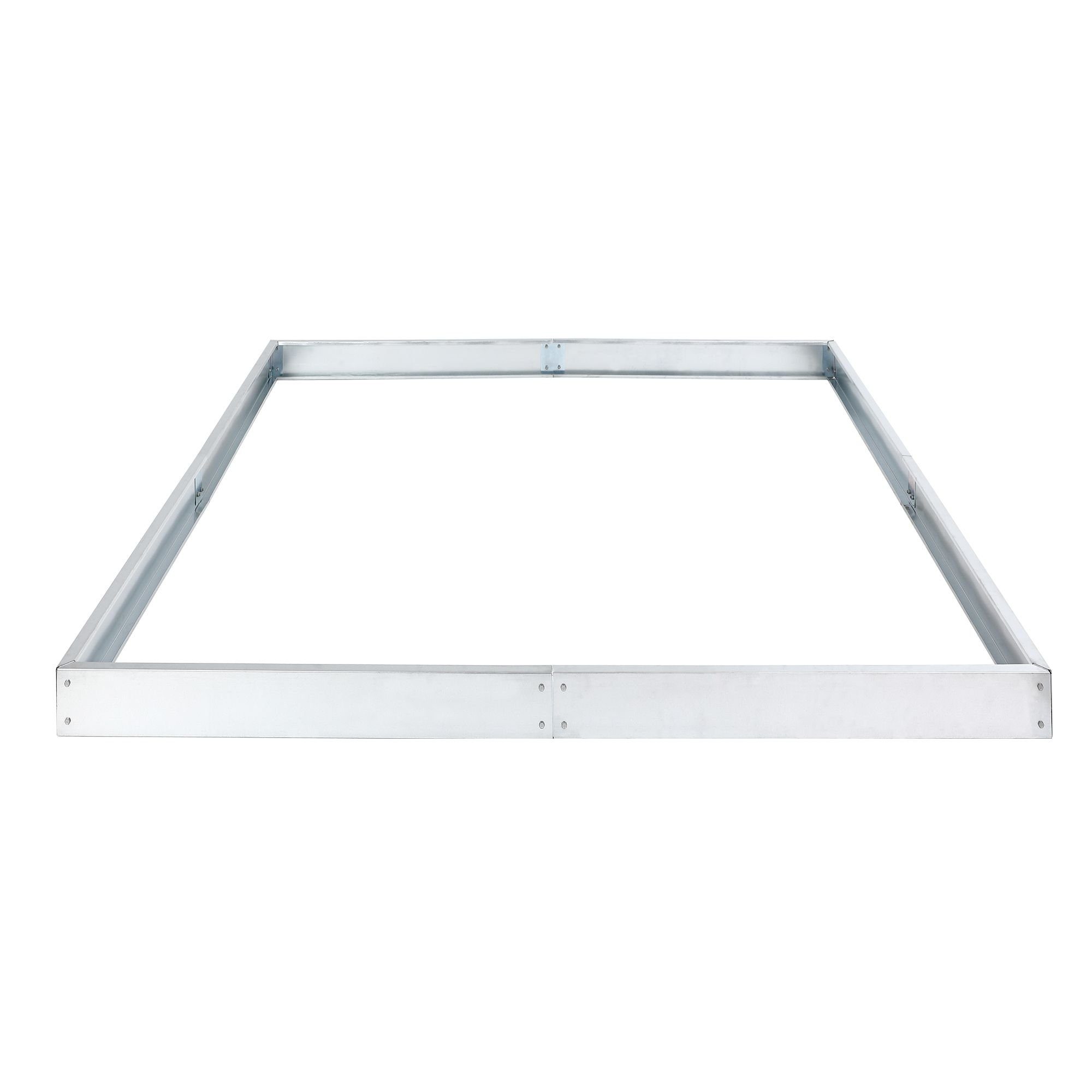 Zelsius Gewächshaus Stahl Fundamentrahmen 311 x 189 x 10 cm, Verzinktes Stahlfundament