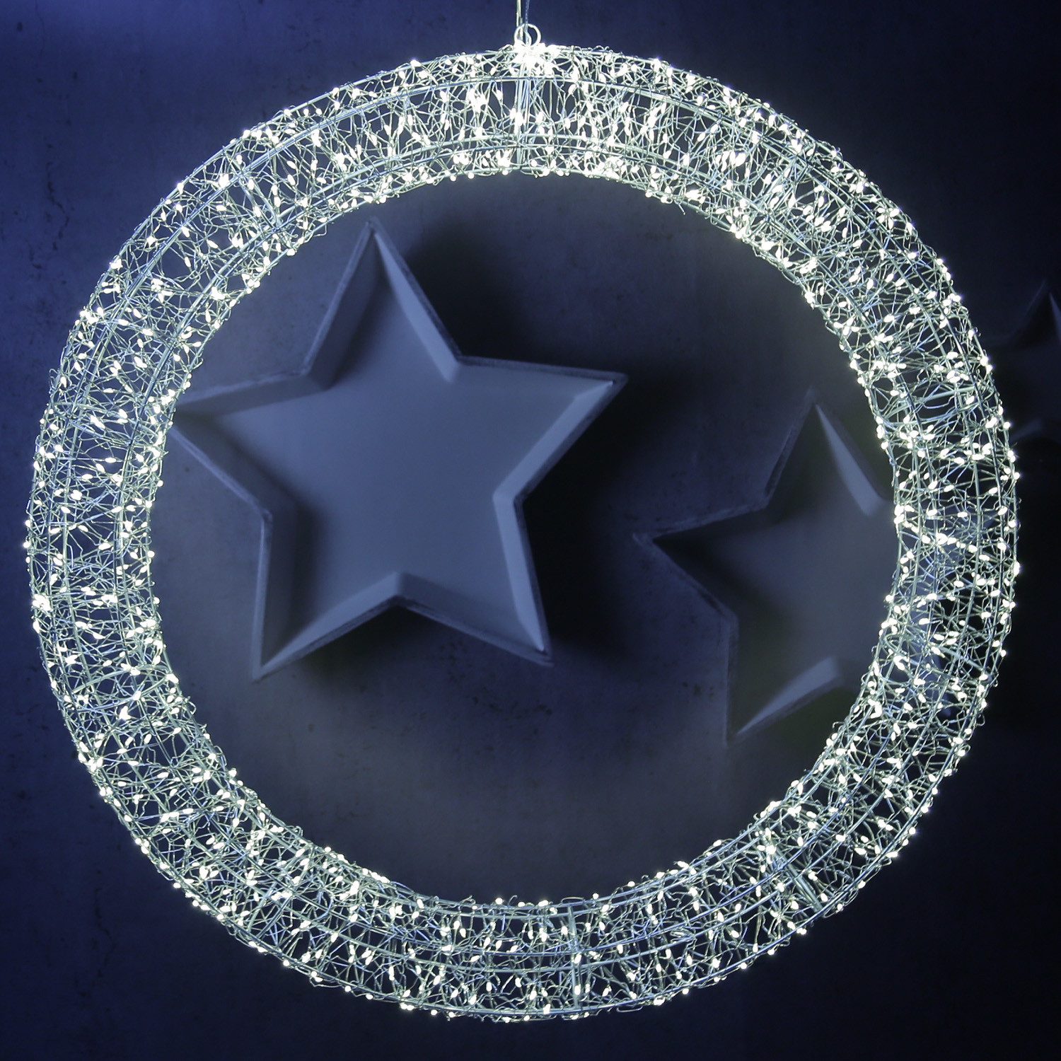 MARELIDA Dekokranz LED Lichtkranz Türkranz Weihnachtskranz günstig online kaufen