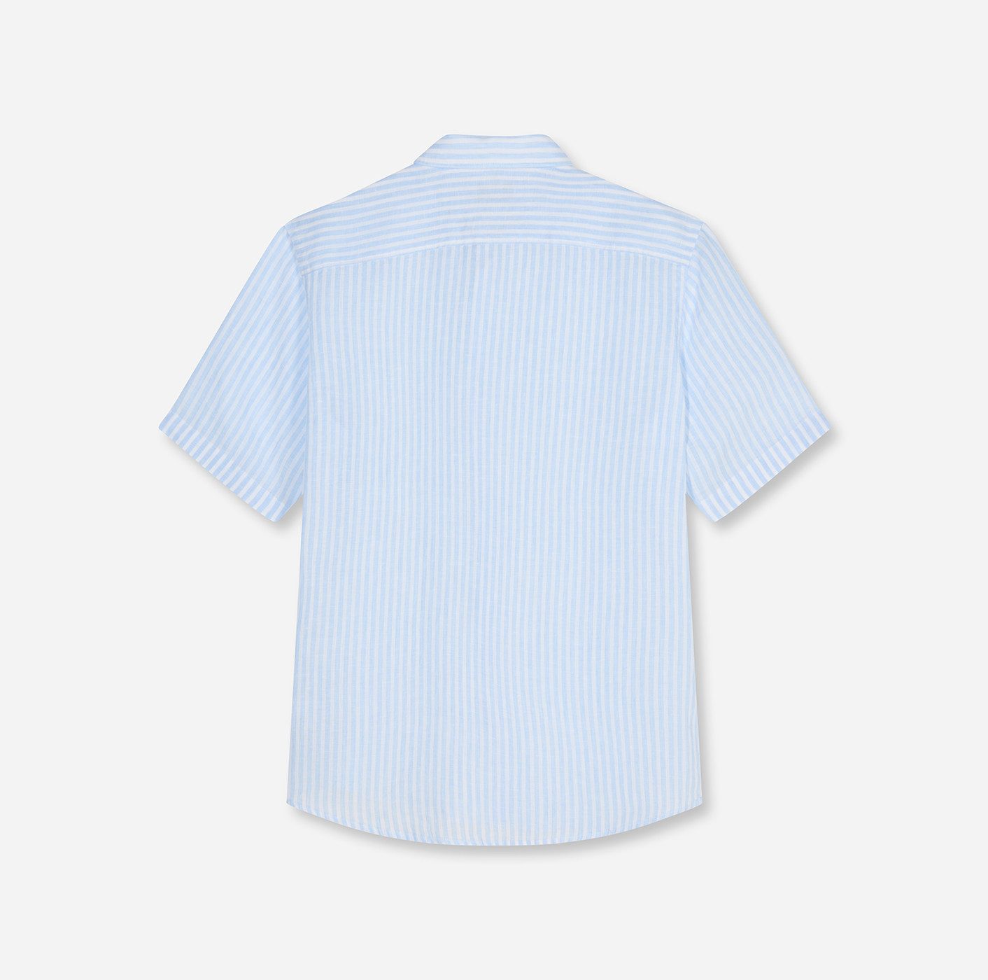 OLYMP Kurzarmhemd Casual Sommerhemd, Leinenhemd