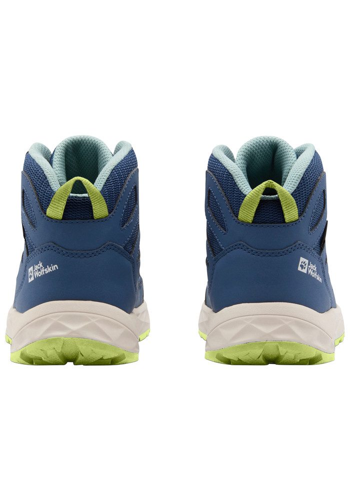 Jack Wolfskin WOODLAND 2 TEXAPORE MID K Sneaker – Bild 4 von 5