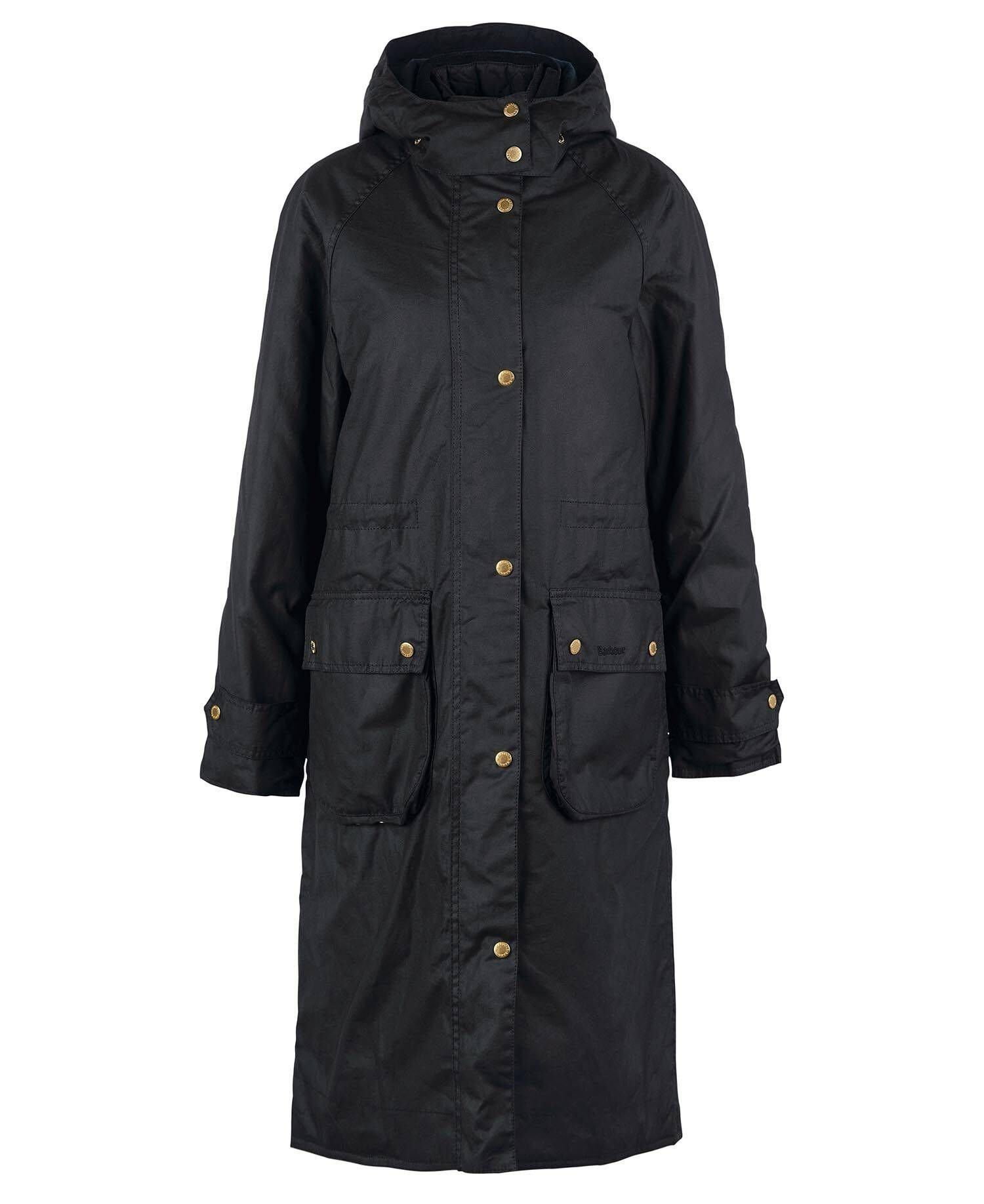 Barbour Kurzmantel Damen Mantel LONG CANNICH WAX