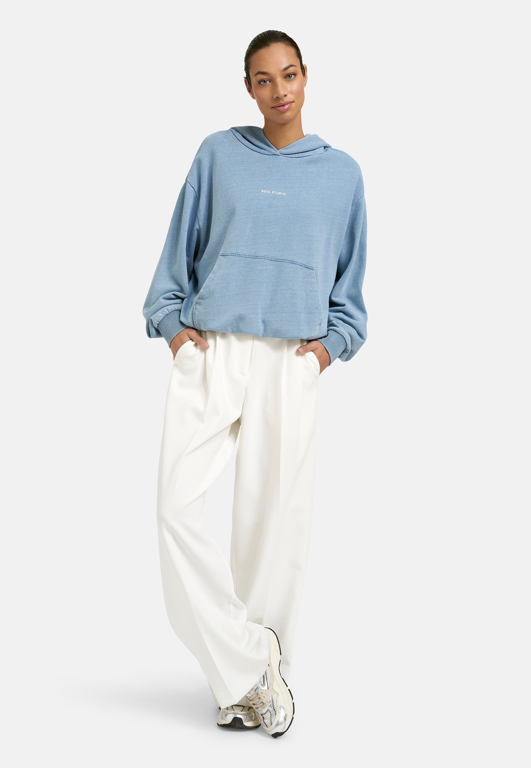 Smith & Soul Kapuzensweatshirt aus Baumwolle