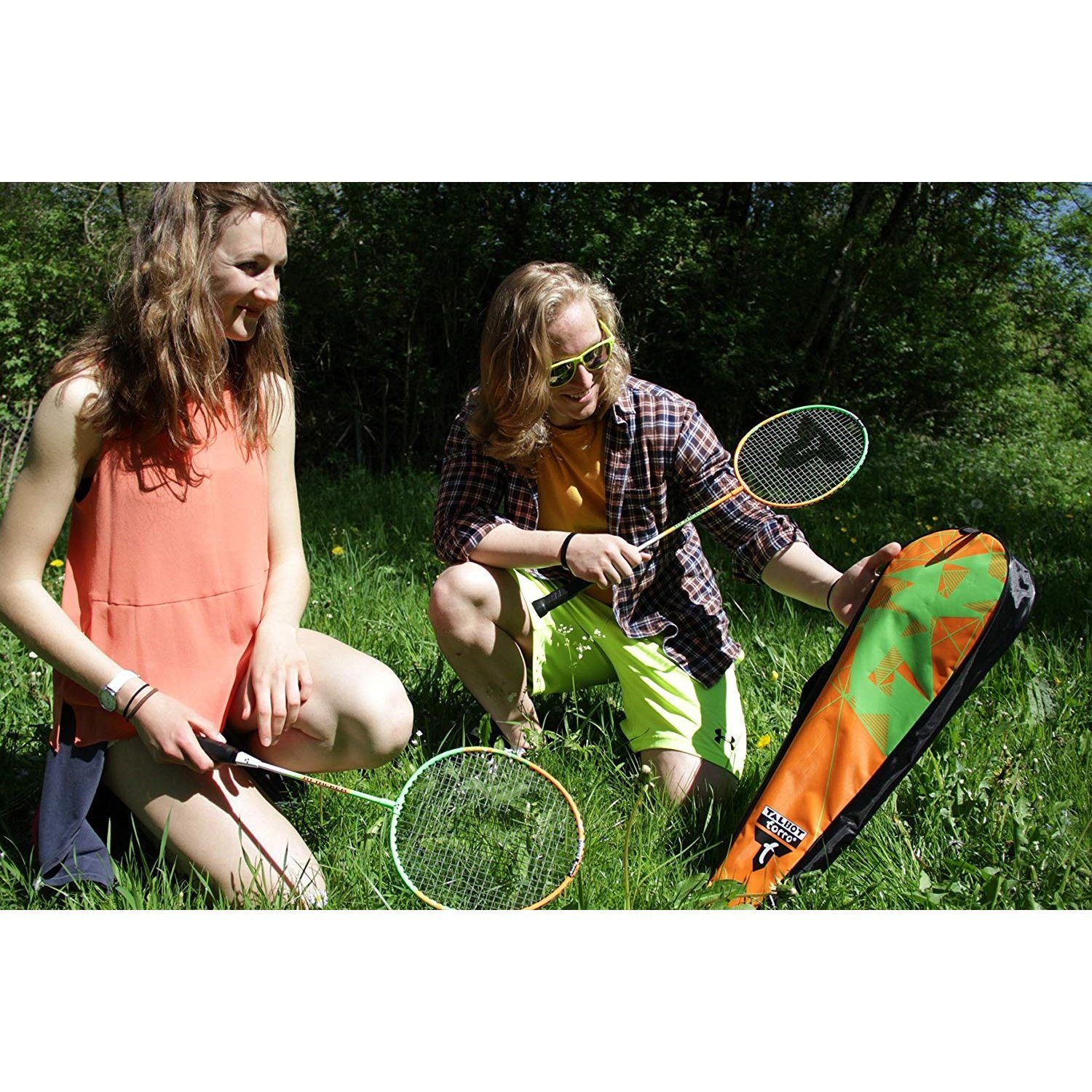 Schildkröt Badmintonschläger 449506 Badm.-Set 4 Attacker Plus