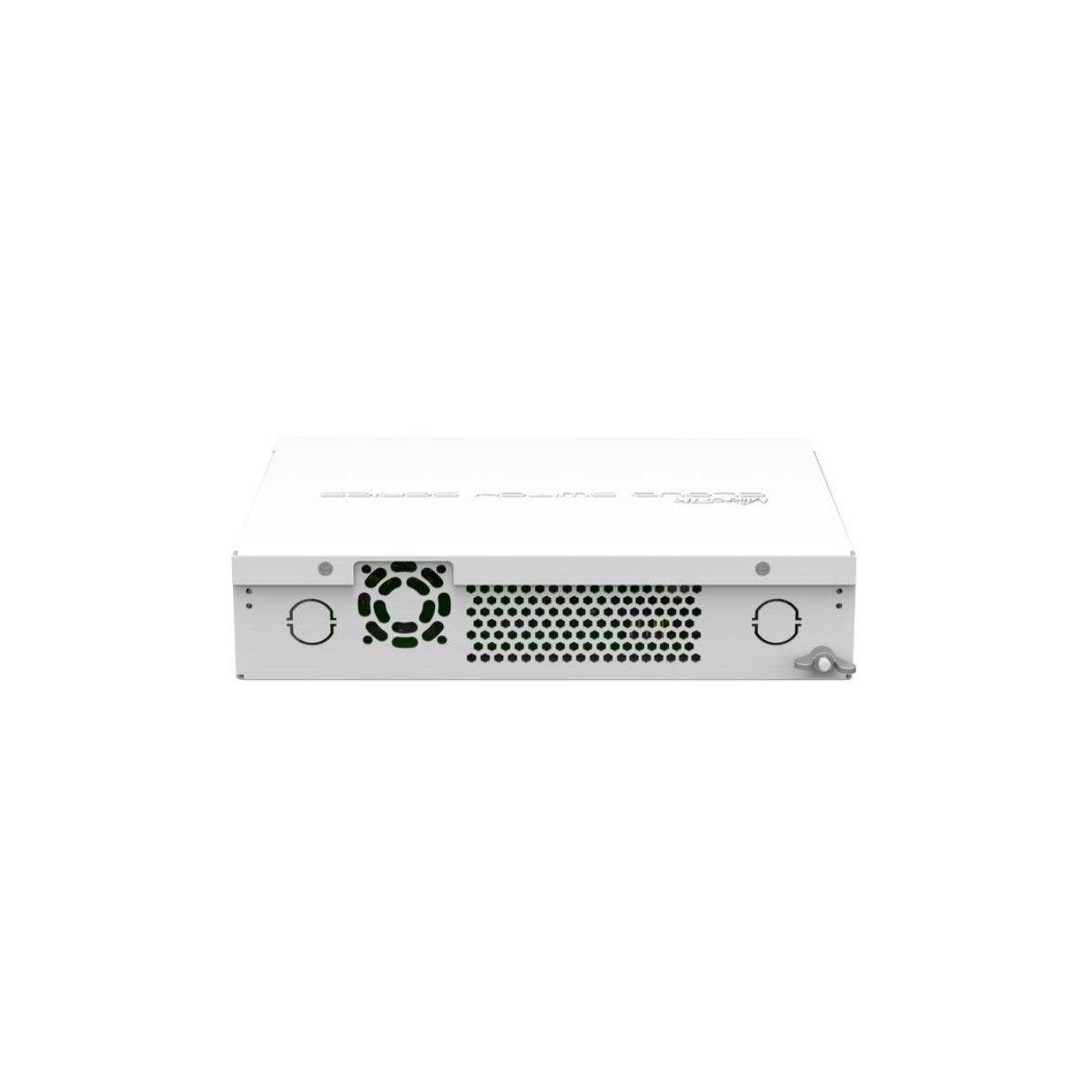 4 5 MikroTik OS CRS112-8G-4S-IN 400 SFP, 128 8-Port, Router MHz, Netzwerk-Switch MB, -