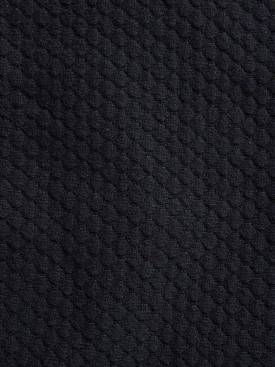 O-NECK VMCARE BLOUSE Bio-Baumwolle aus LS Rundhalspullover Vero Moda STRUCTURE black