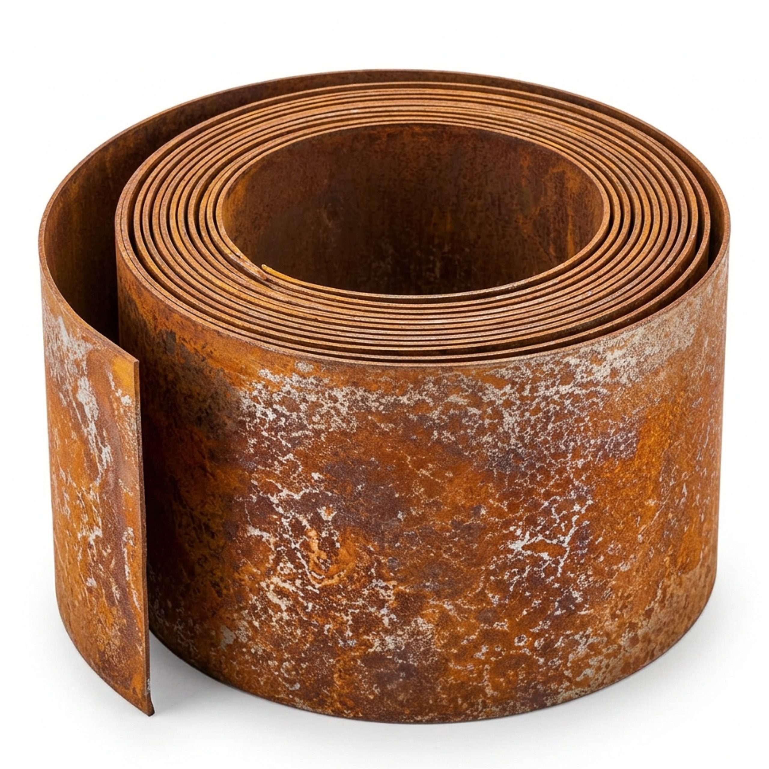 INTERGARDEN Rasenkante Cortenstahl Rasenkante Rolle 10m x 15cm, Edelrost-Beetbegrenzung