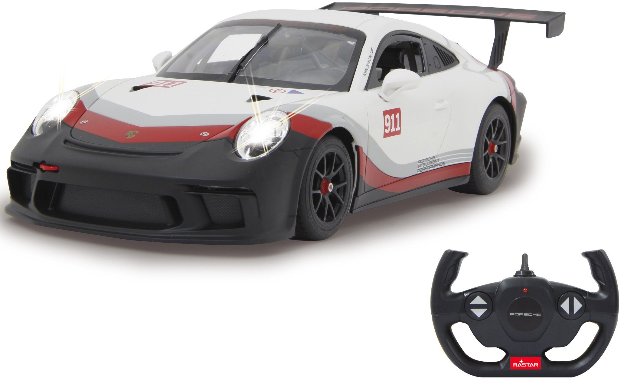 Jamara RC-Auto Porsche 911 GT3 Cup, mit LED-Fahrlicht