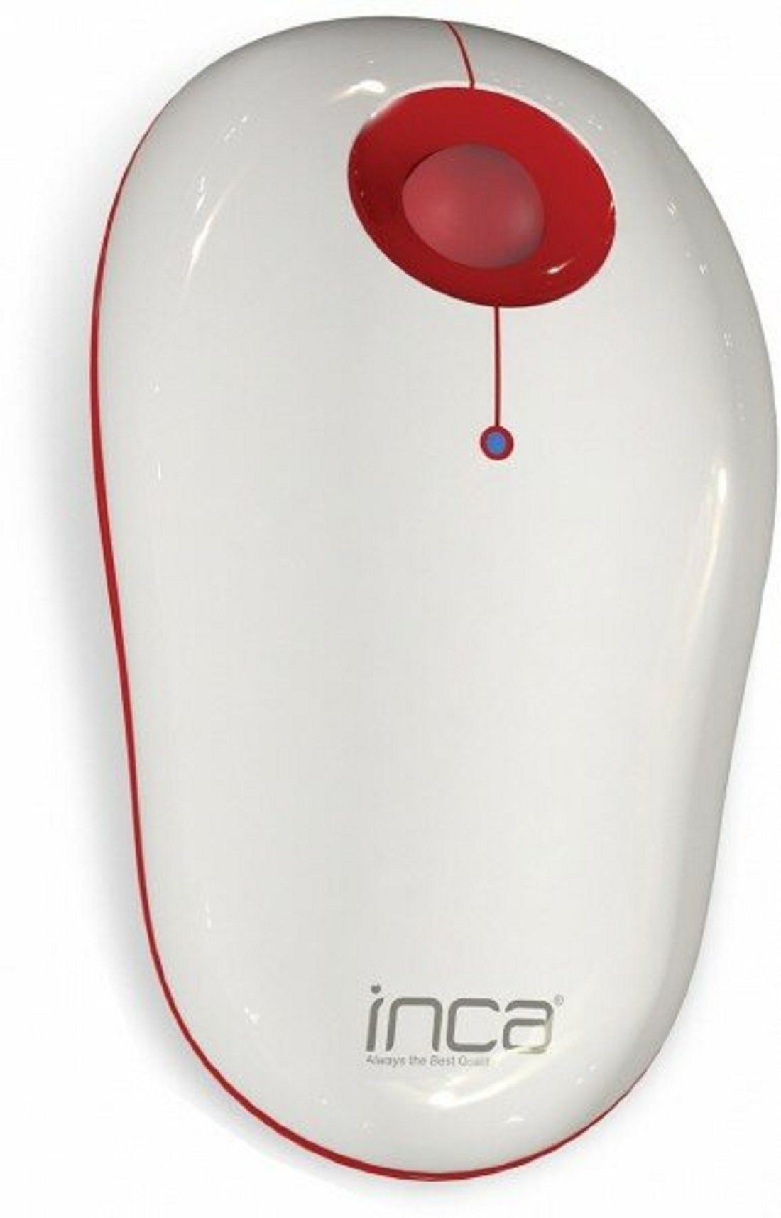 COFI Weiß 1453 Maus USB Rot ergonomische Maus Empfänger Touch Optische / Ergonomischer Wireless