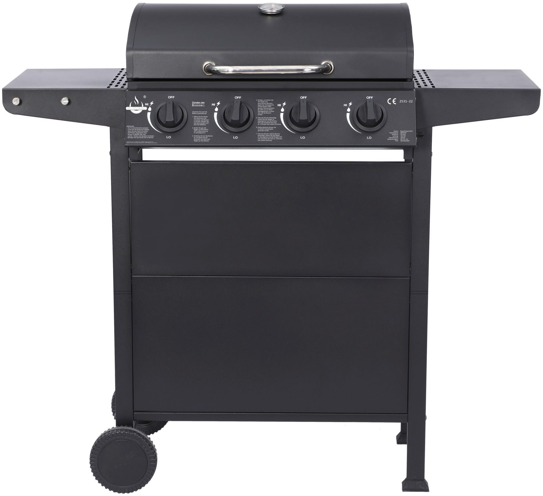 Gasgrill San Jose 4 Brenner