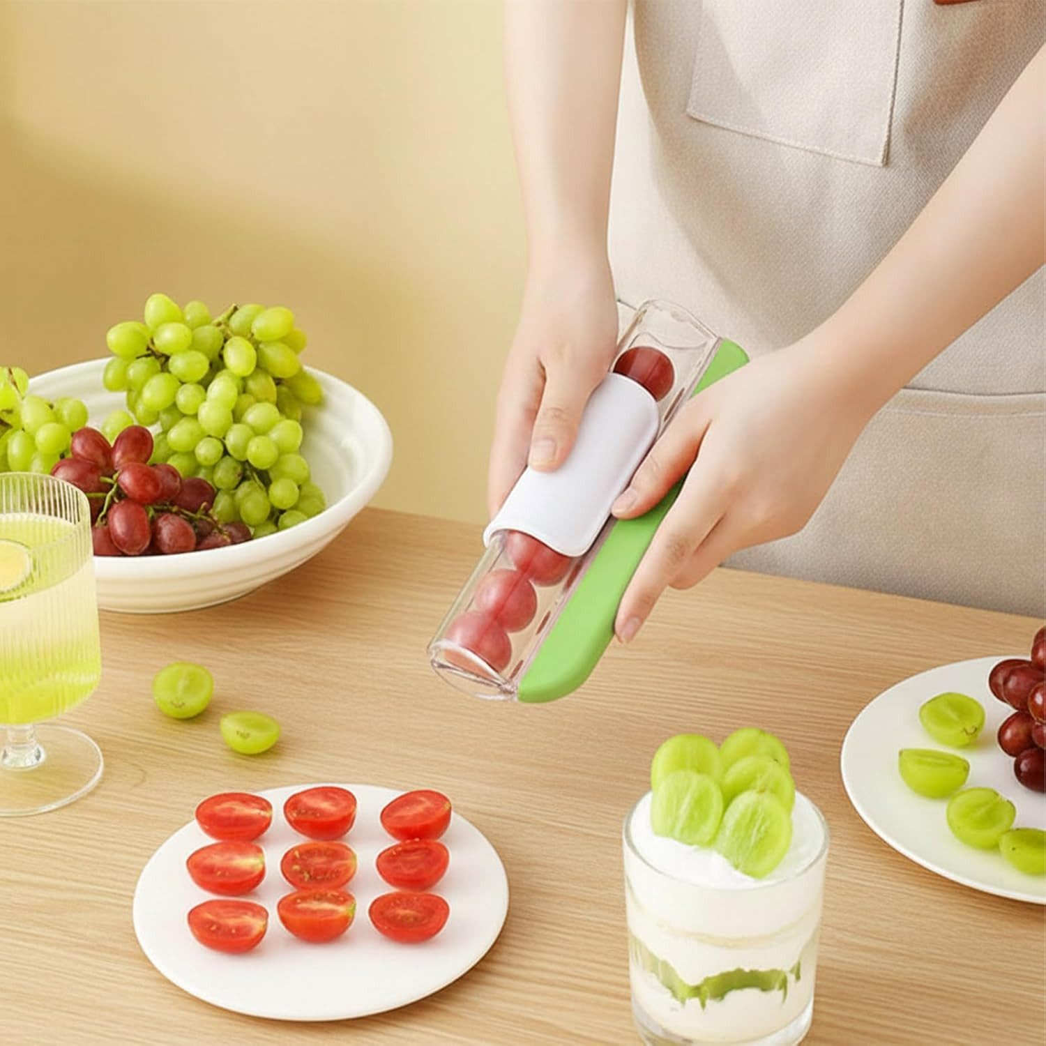 Gemüseschneider Obstschneider Traubenschneider Tomatenschneider Gemüsehobel