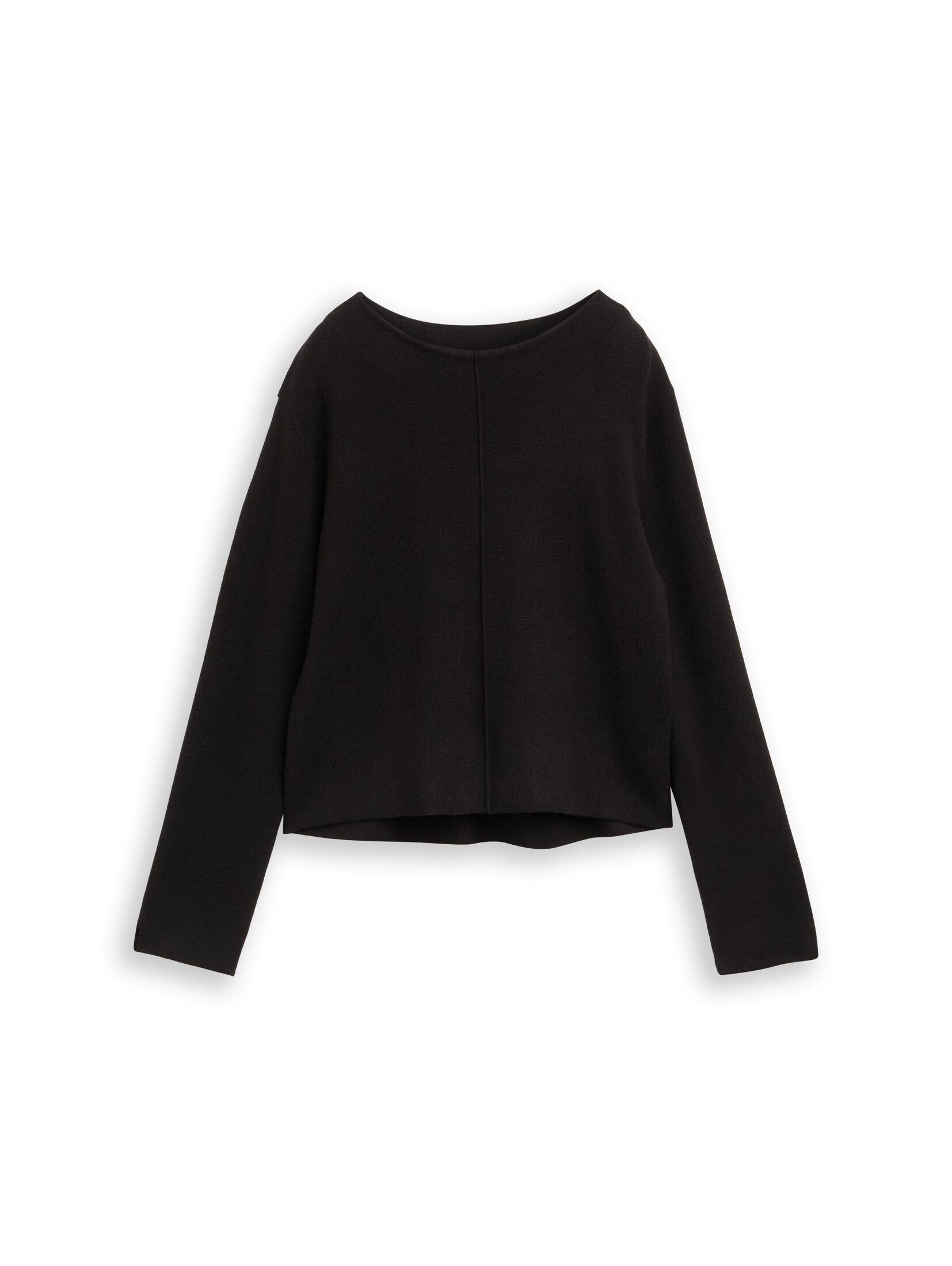 TOM TAILOR Strickpullover Pullover & Strickjacken Cropped Strickpullover mit Stehkragen