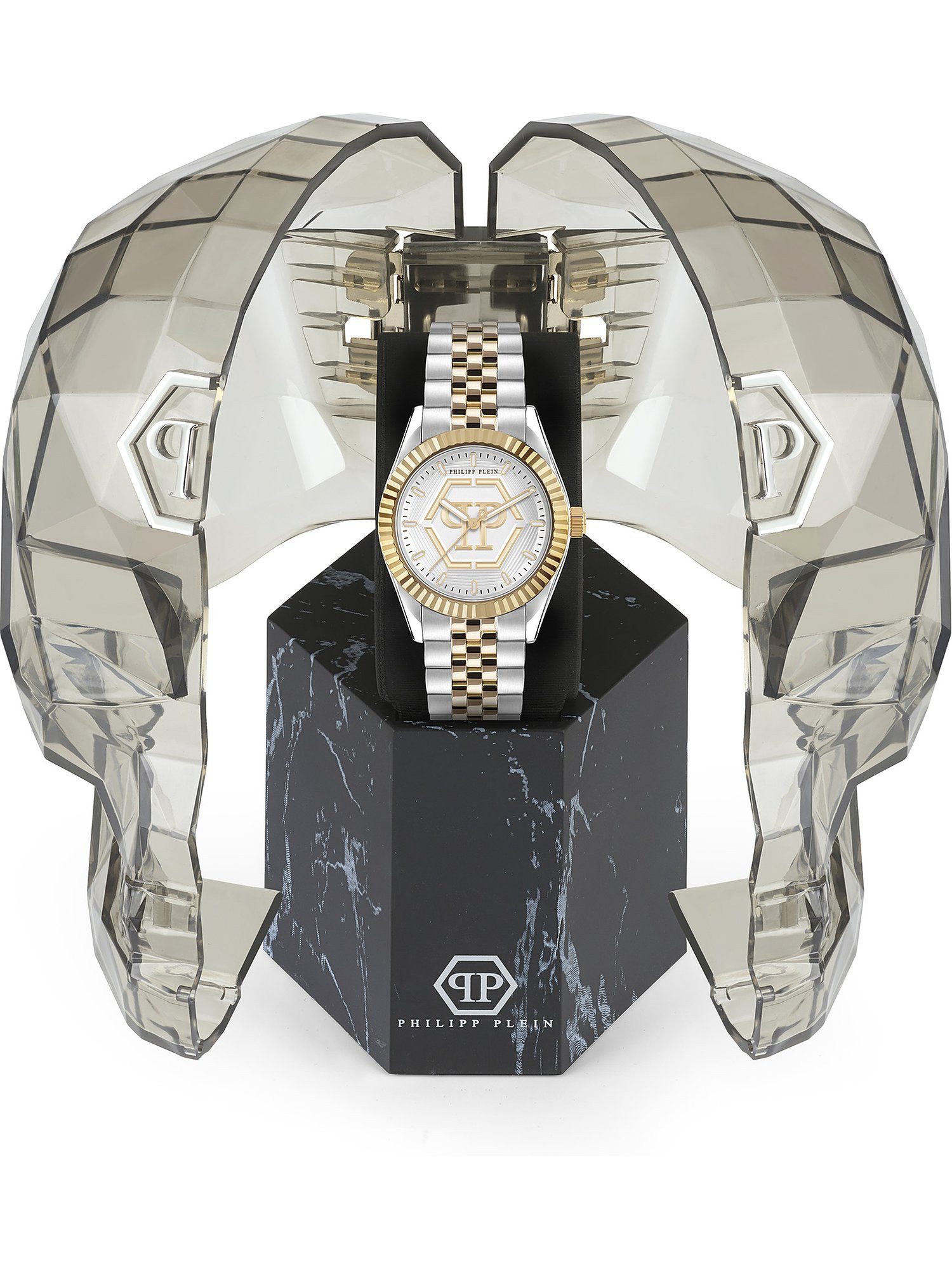 PHILIPP PLEIN Digitaluhr Philipp Plein Damen-Uhren Analog Quarz