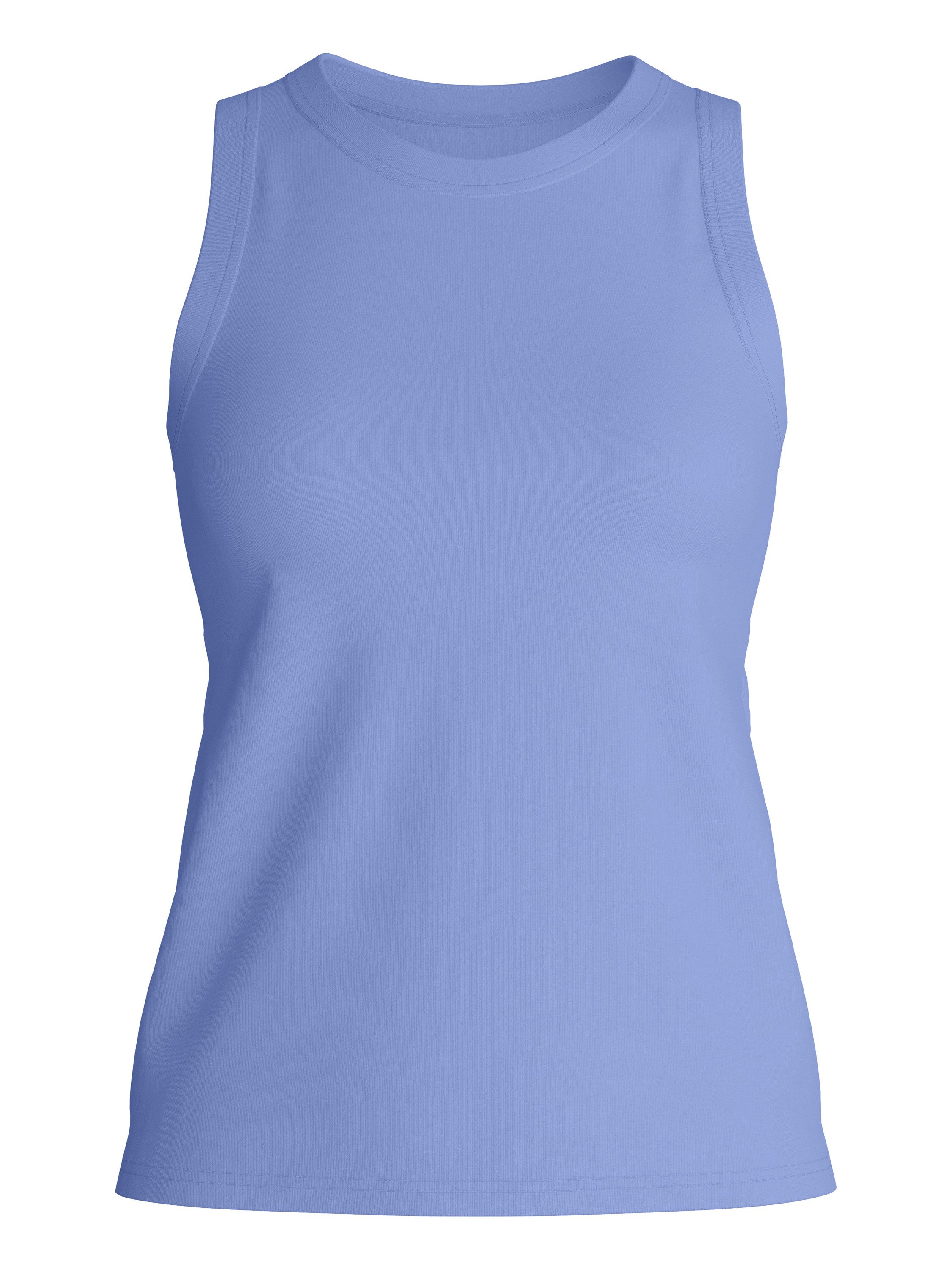 CALIDA Tanktop Favourites Ocean Damen (1-tlg) Feinripp, schmaler Schnitt, weiche Qualität