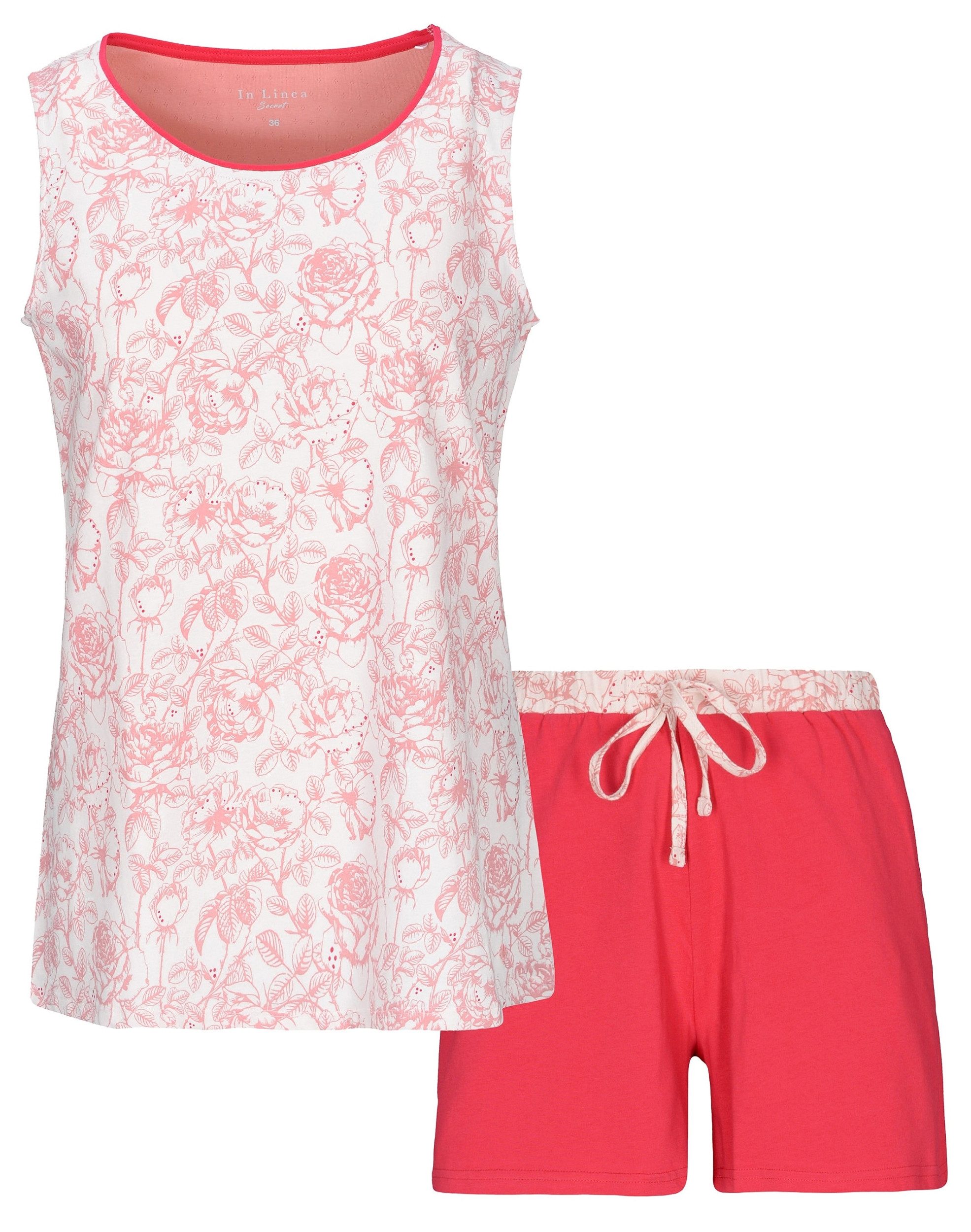 IN LINEA Pyjama Da.-Shorty