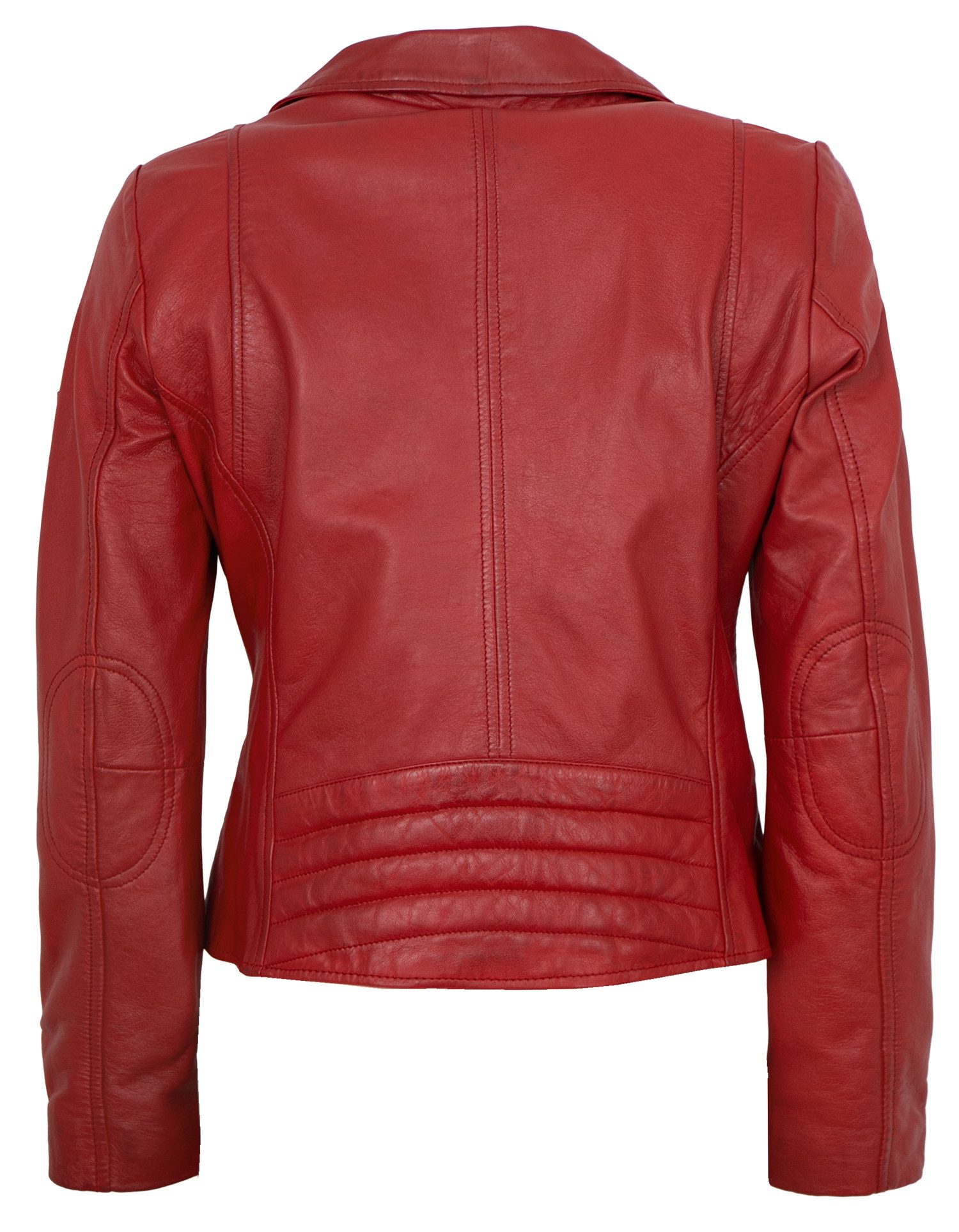 Otto Kern Lederjacke Ghost OTTO KERN - Damen Lederjacke Bikerjacke Lammnappa rot