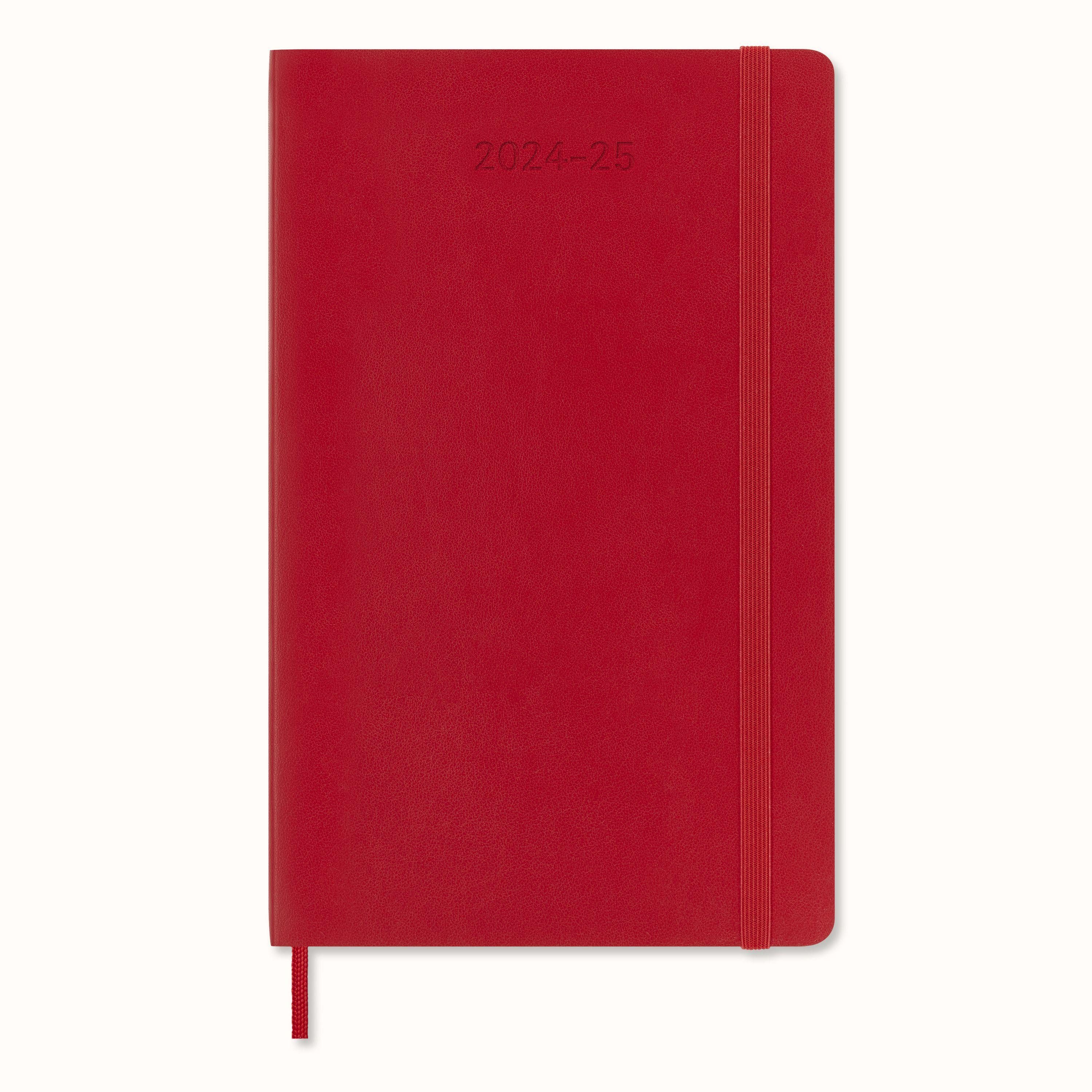 Notizbuch Moleskine 18 Monate Wochen Notizkalender 2024/2025, Large/A5