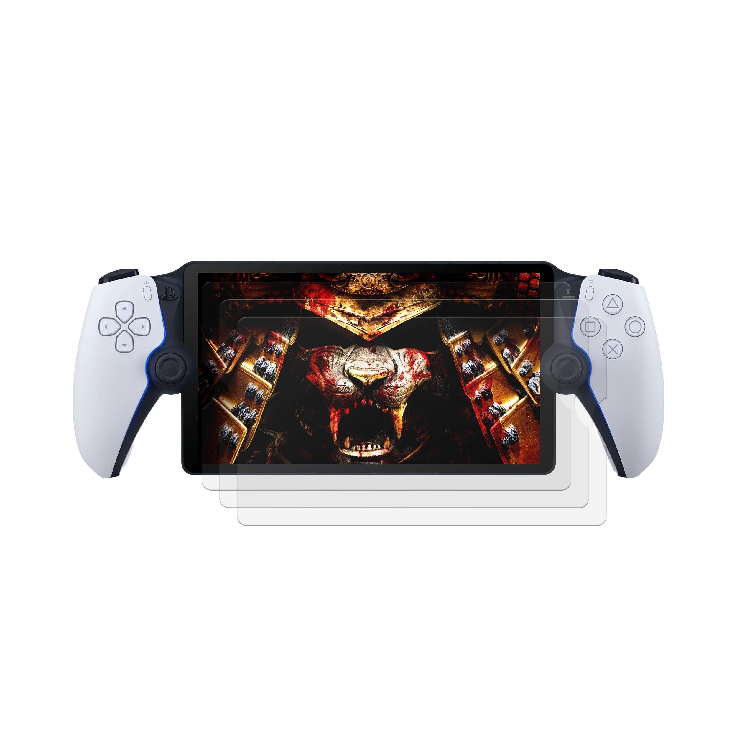 Protectorking Schutzfolie 3x 9H Panzernanoglas für Sony Playstation Portal MATT FLEXIBLER Displa, (3-Stück), Flexibler Displayschutz, Panzerglas, Schutzglas, Entspiegelt, Matt