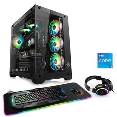 CSL Aqueon C55312 Advanced Edition Gaming-PC (Intel® Core i5 13400F, GeForce RTX 3050, 32 GB RAM, 1000 GB SSD, Wasserkühlung)