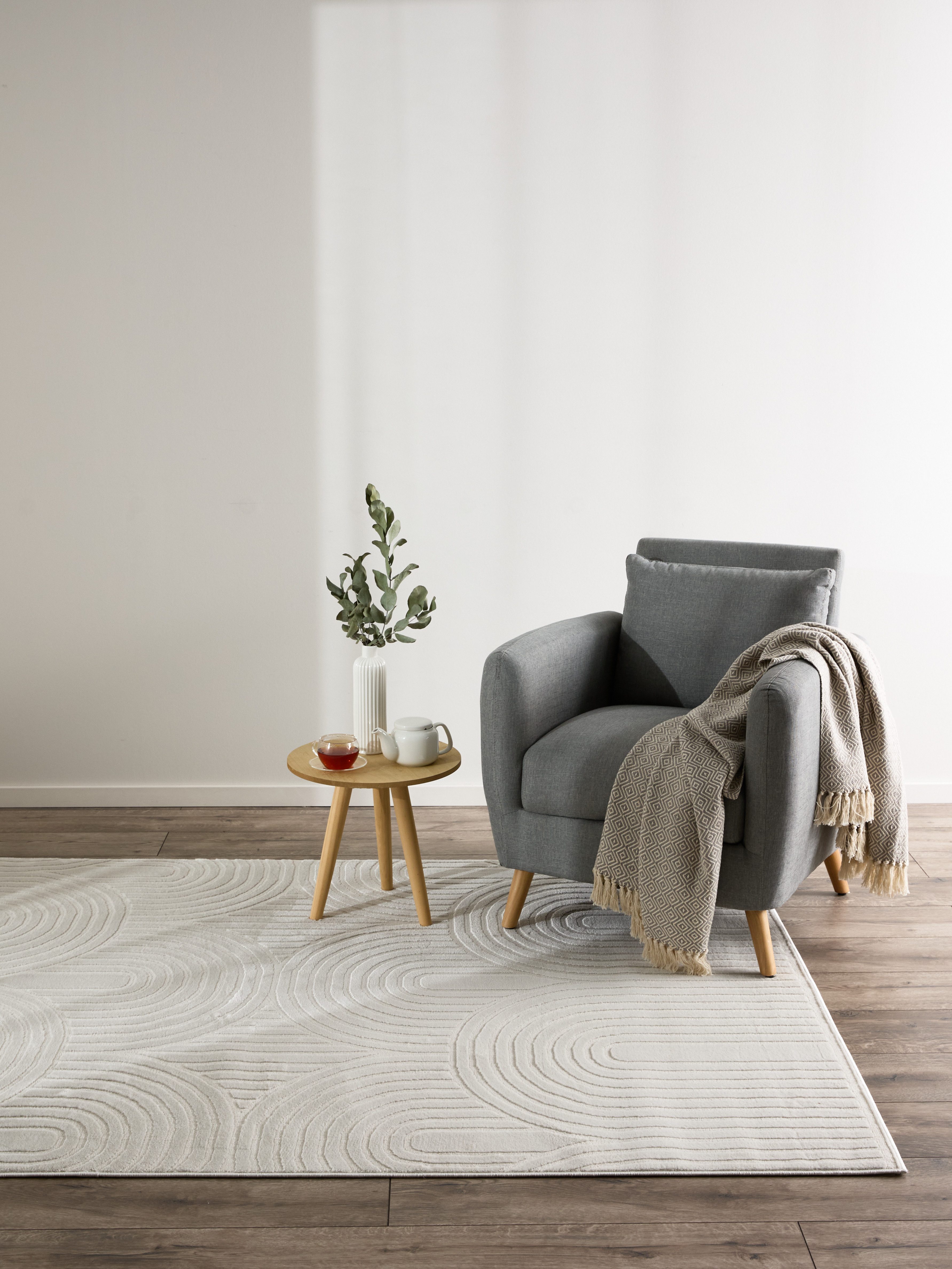 benuta Teppich Claire, rechteckig, Höhe: 6 mm, Teppich Wohnzimmer, Esszimme günstig online kaufen