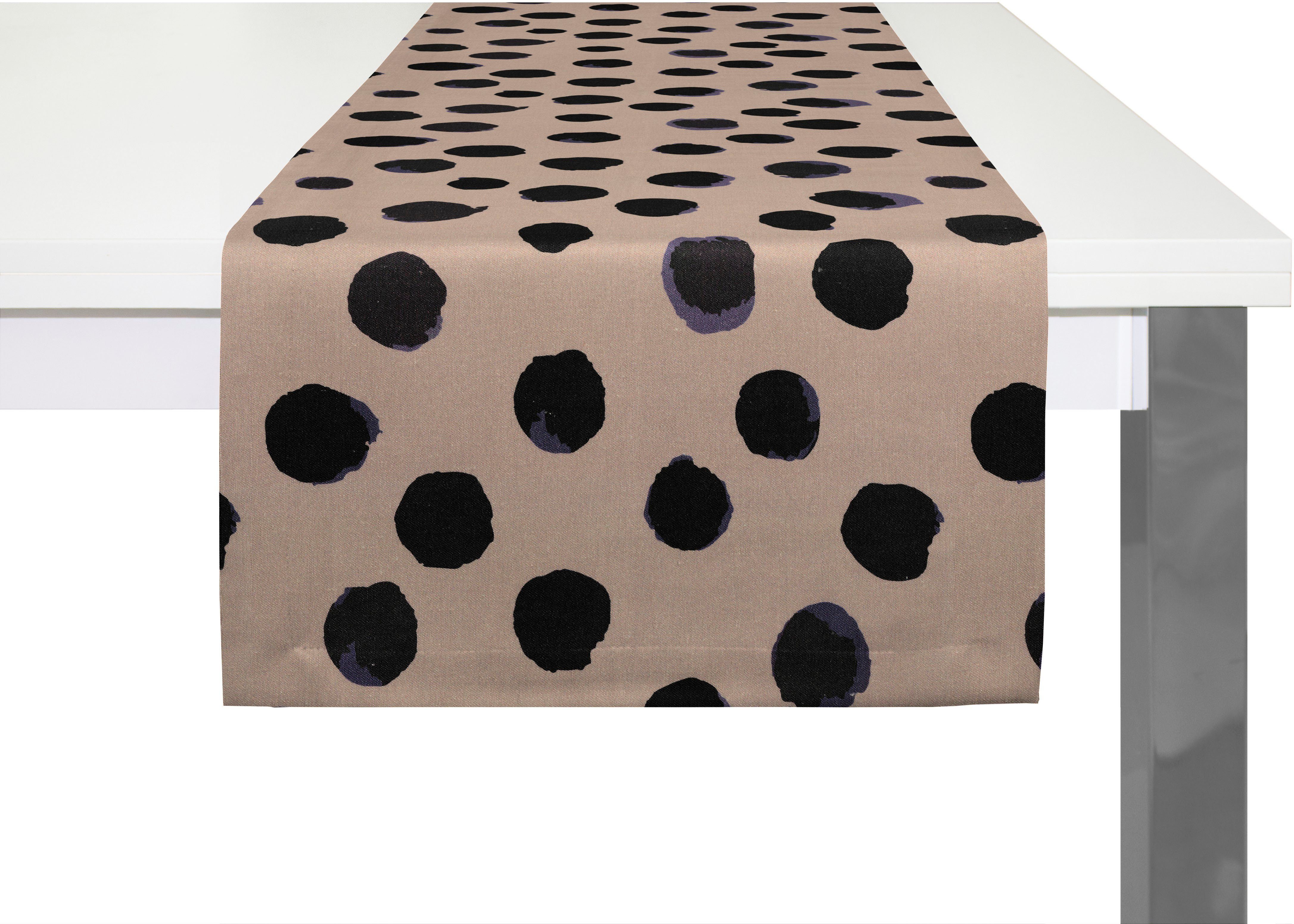 Adam Tischläufer Dots, aus Bio-Baumwolle,Made in Germany