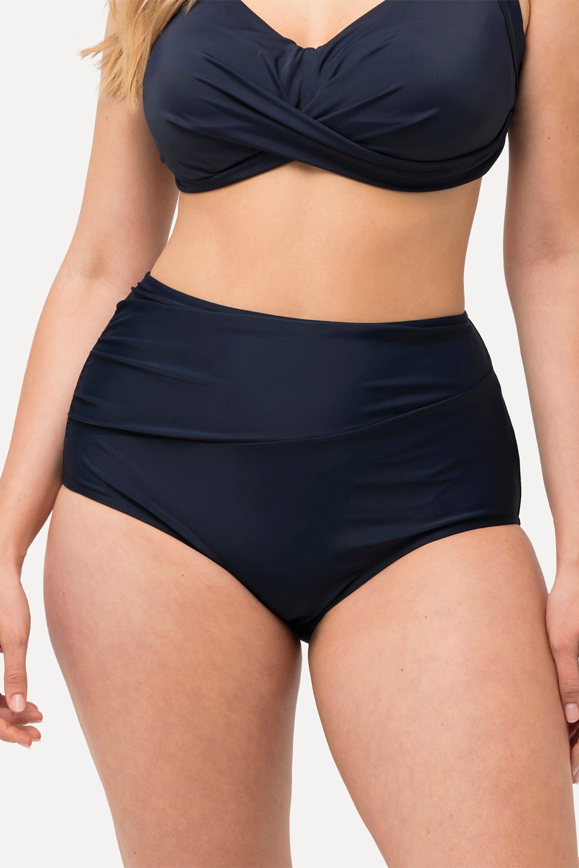 Bügel-BH Bikini-Hose Drapierung High Waist