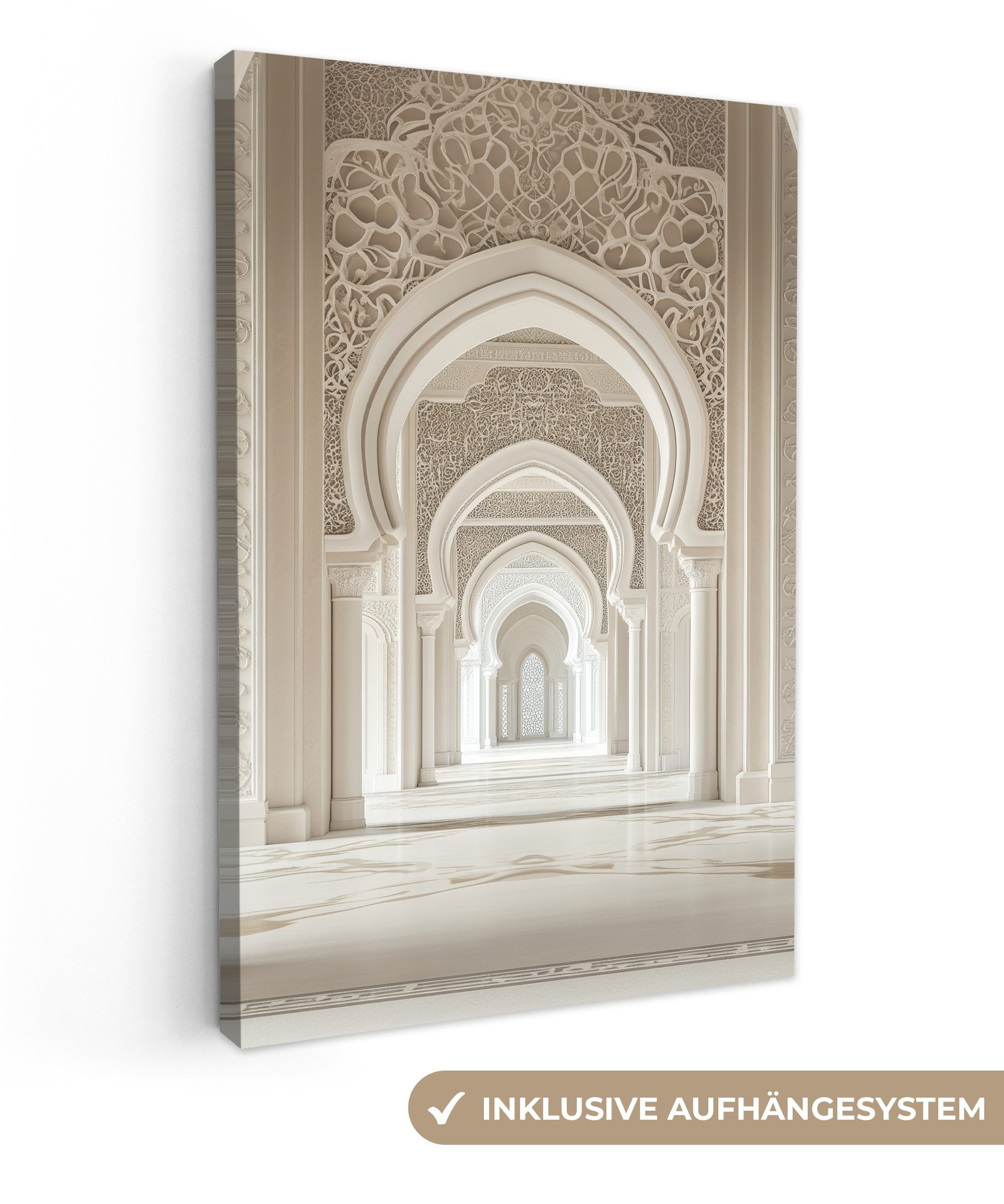 OneMillionCanvasses® Leinwandbild Moschee - Architektur - Ramadan - Islamis günstig online kaufen