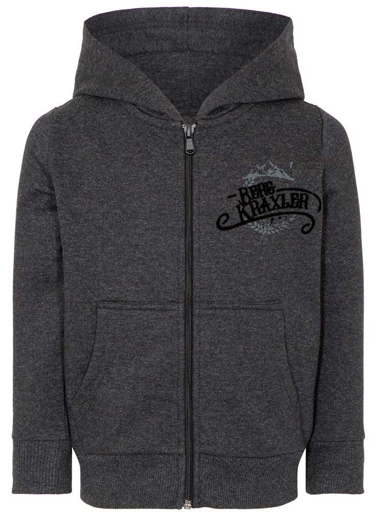 Hangowear Trachtenjacke Kapuzenjacke Zacharias Kids dunkelgrau