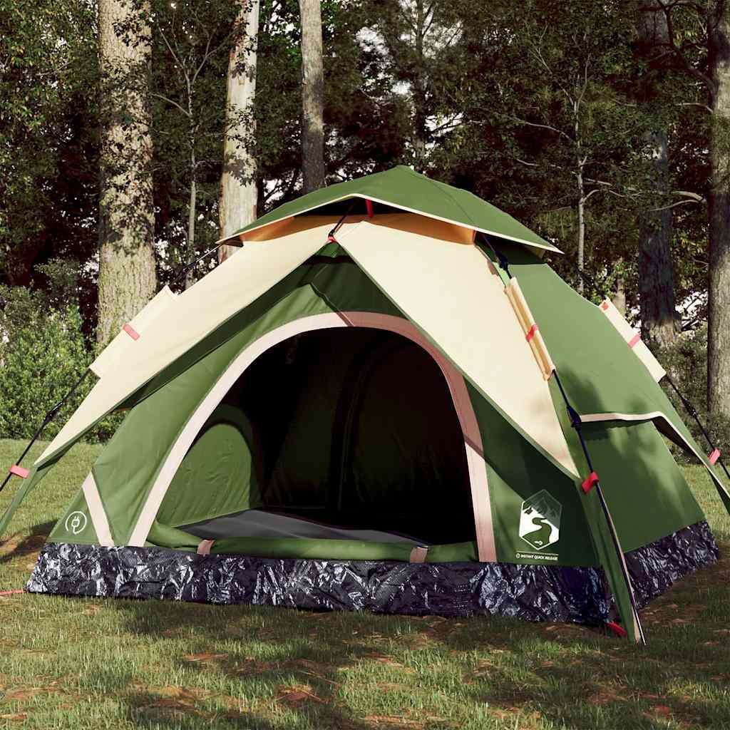 Faltzelt Campingzelt Kuppel 230x200x148 cm Grün