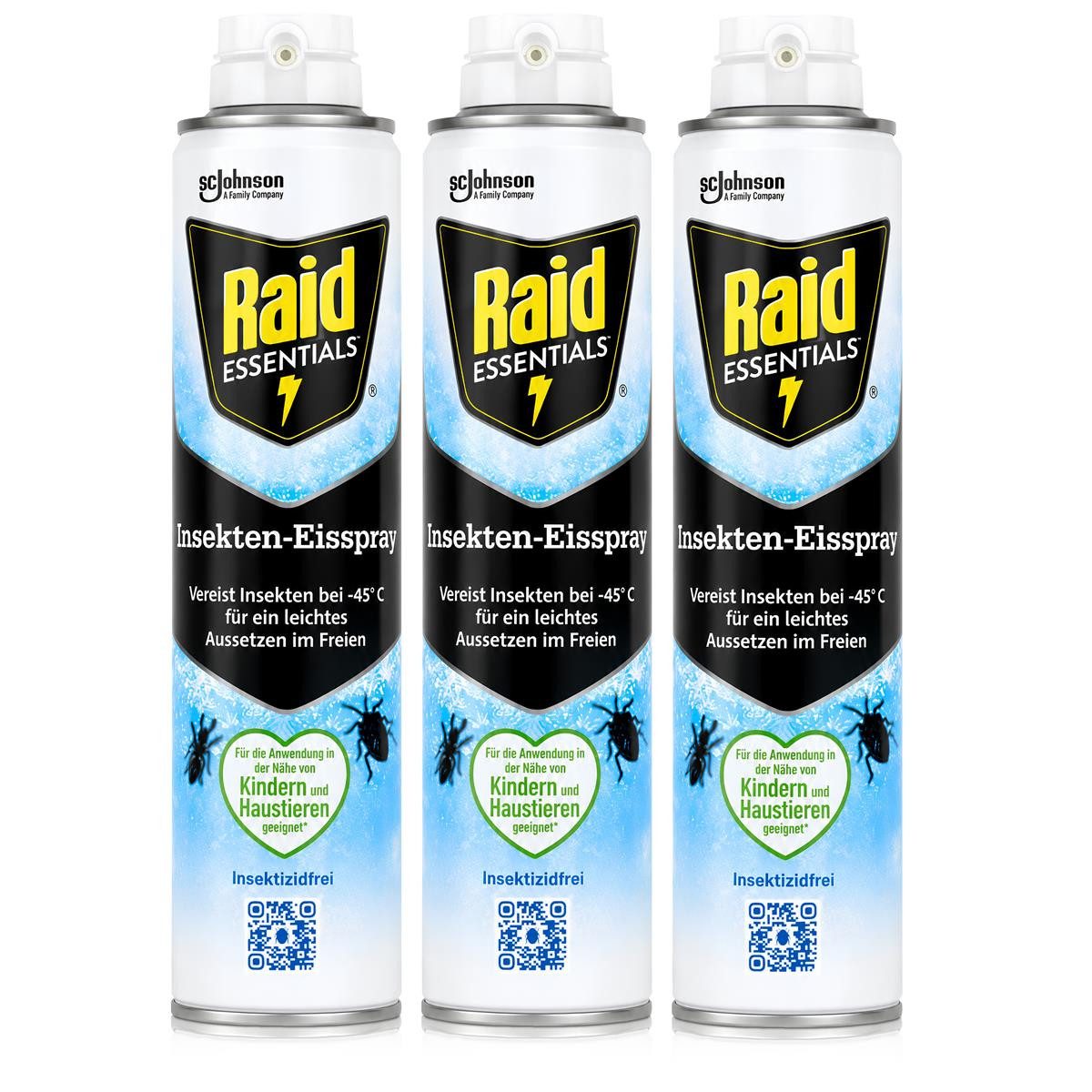 Raid Insektenfalle Raid Essentials Insekten-Eisspray 350ml