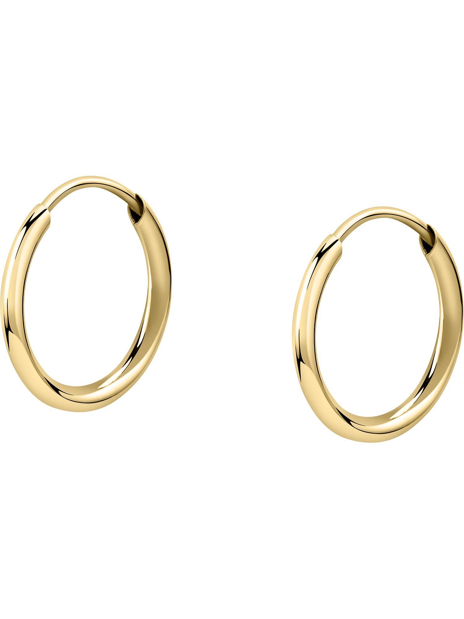 CHRIST Paar Creolen CHRIST Damen-Creolen 585er Gelbgold (Paar) günstig online kaufen