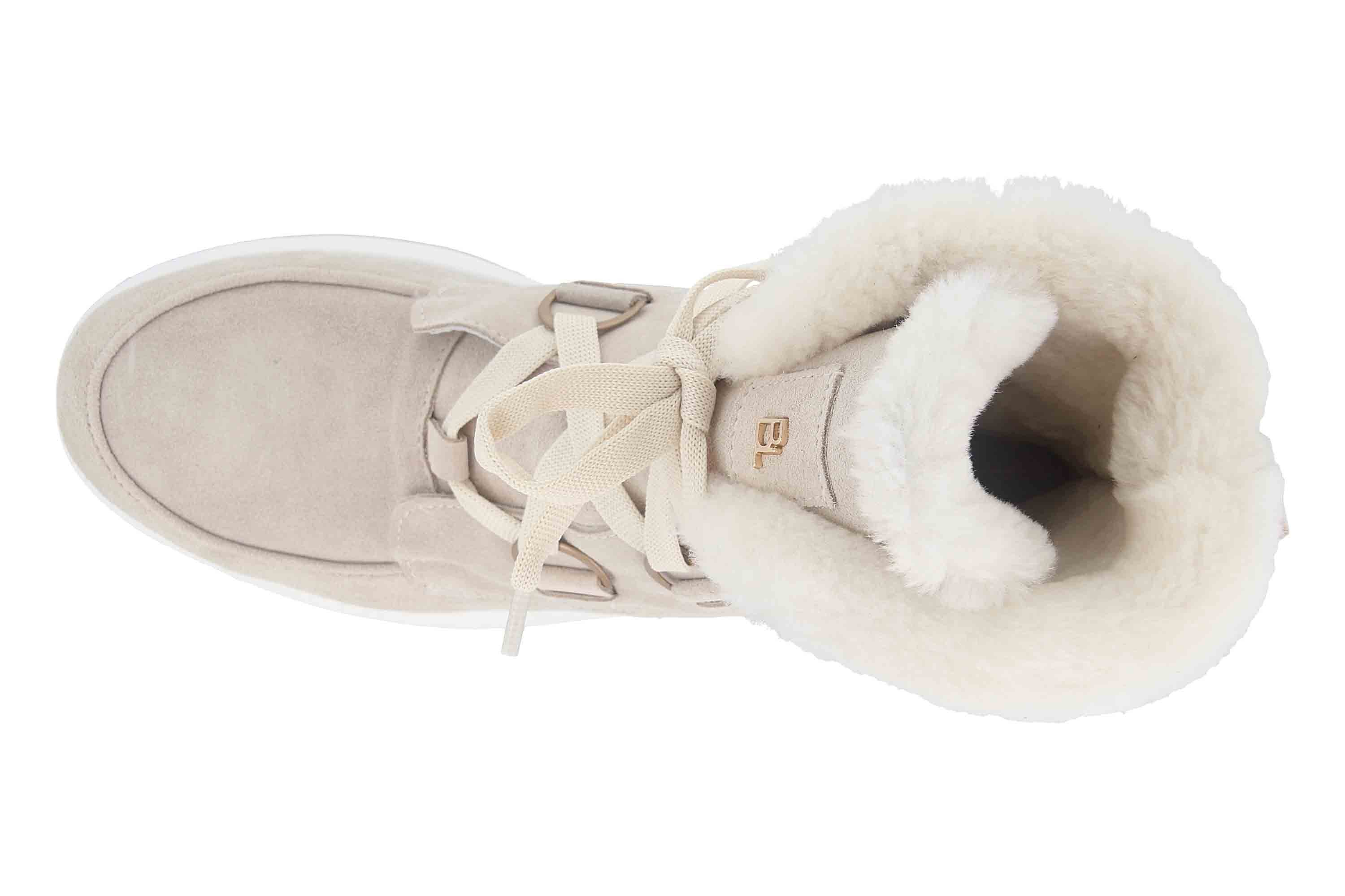 BABOUCHE Lifestyle Maan-2 Beige 2 Schnürboots