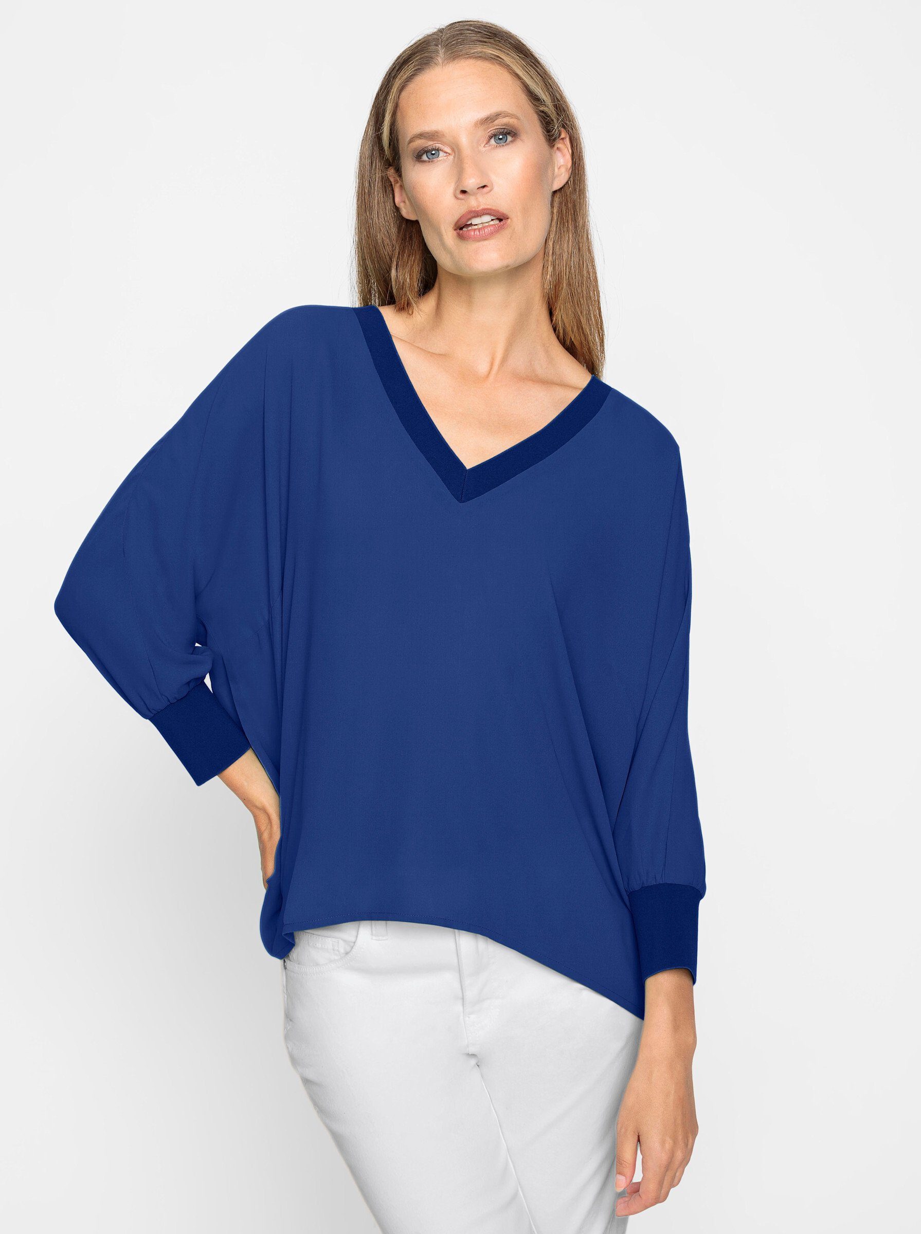 heine Klassische Bluse Bluse Langarm