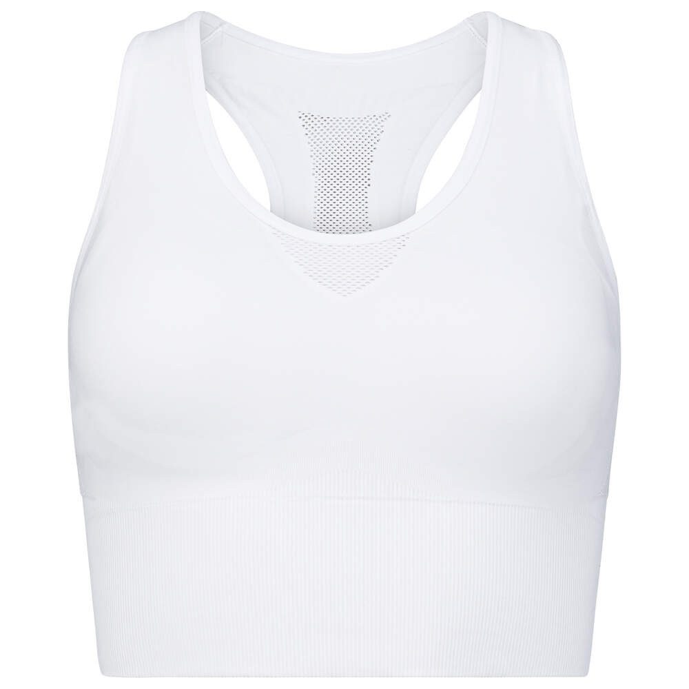 Head Sport-BH Sport-Bra Flex Seamless (nahtlos, atmungsaktiv) weiss Damen