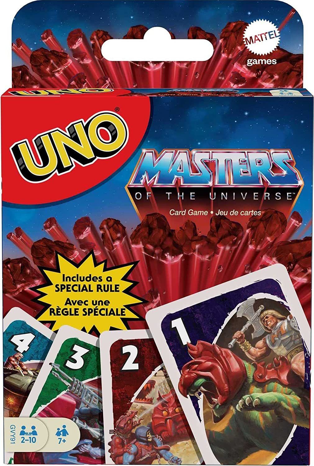 Mattel® Spiel UNO - Masters of the Universe, Kartenspiel
