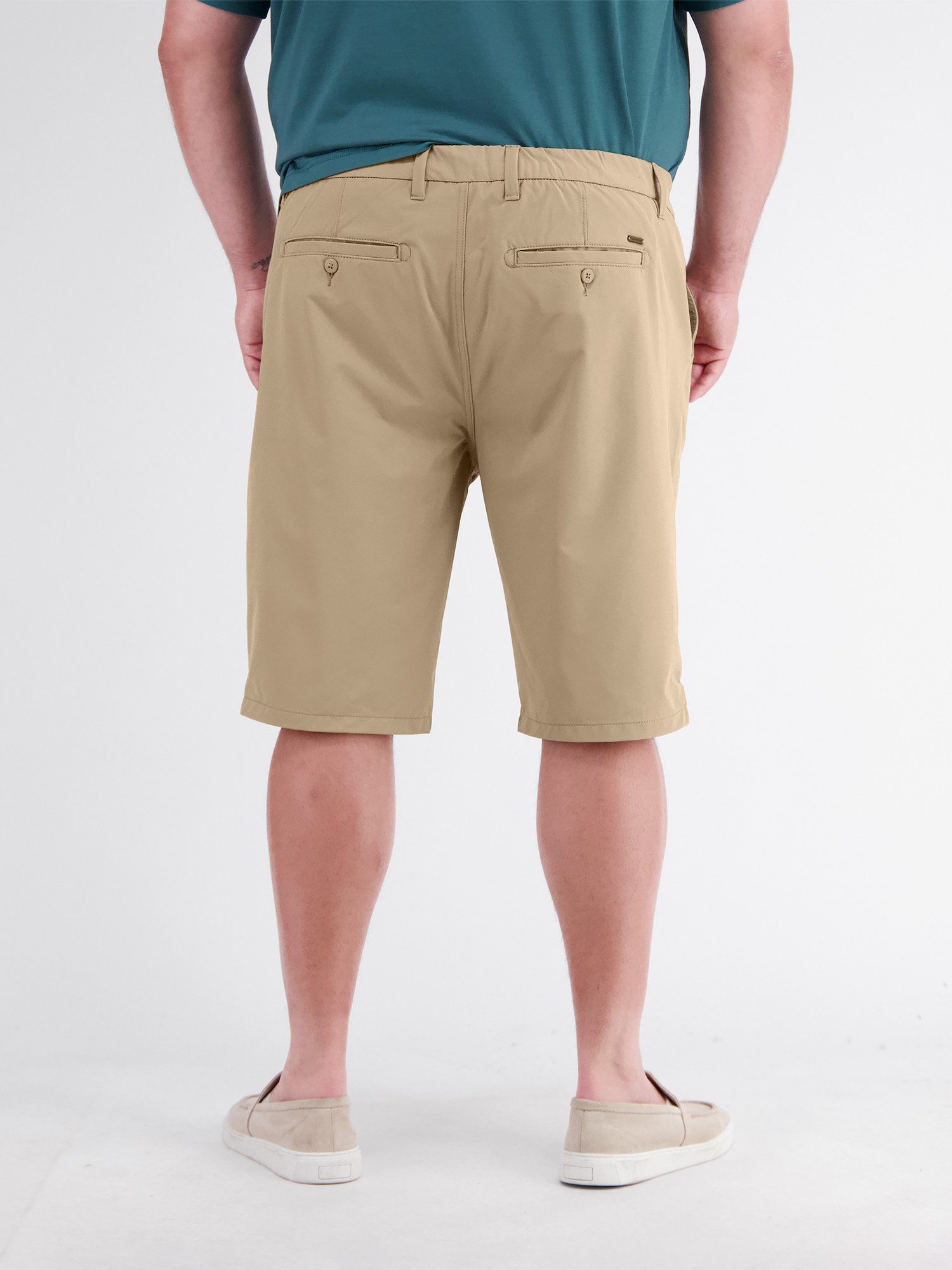 LERROS Chinoshorts Sportliche Chino-Shorts aus Nylon-Mix in großen Größen