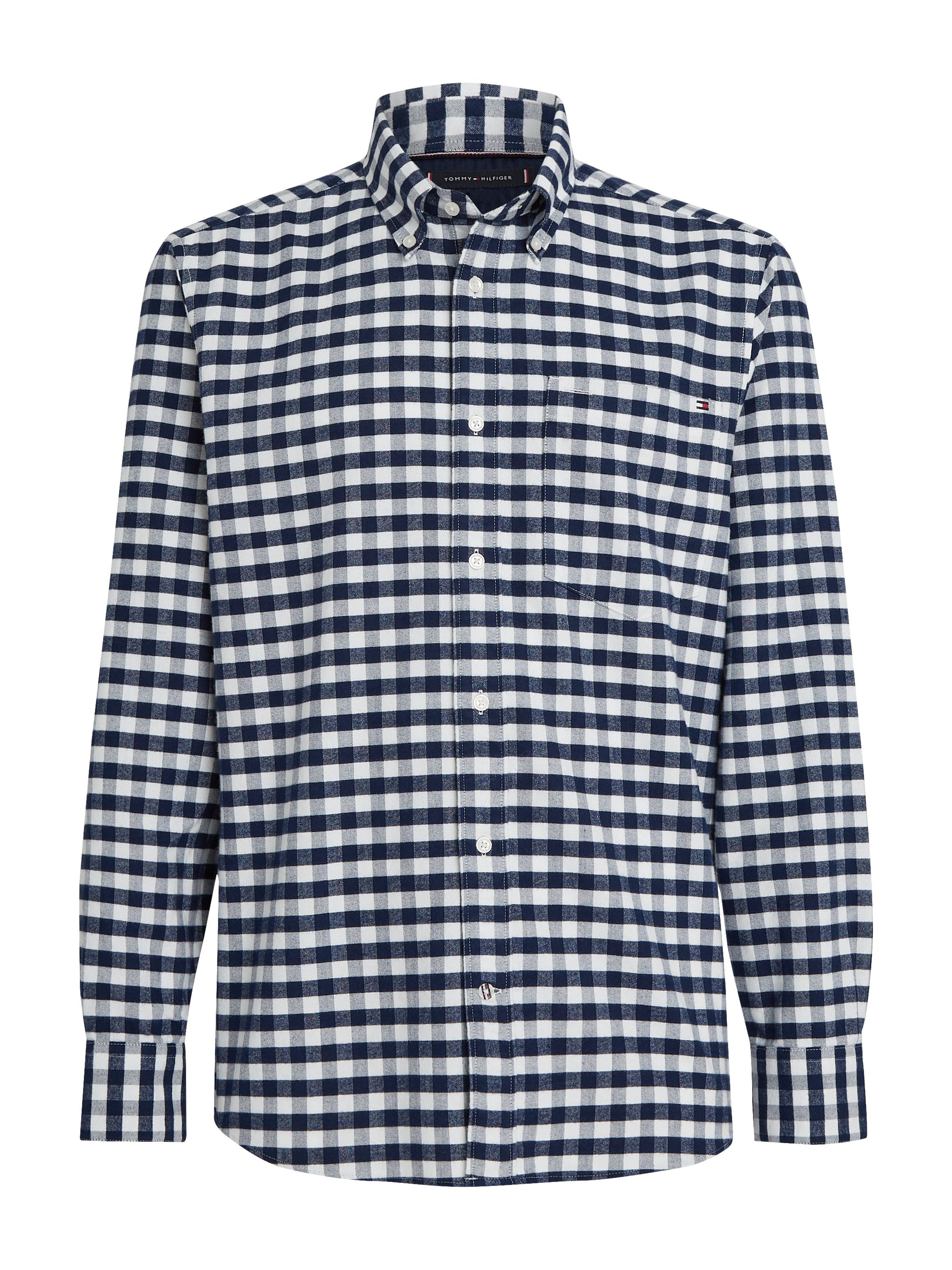 Tommy Hilfiger Karohemd OXFORD BRUSHED GINGHAM RF SHIRT