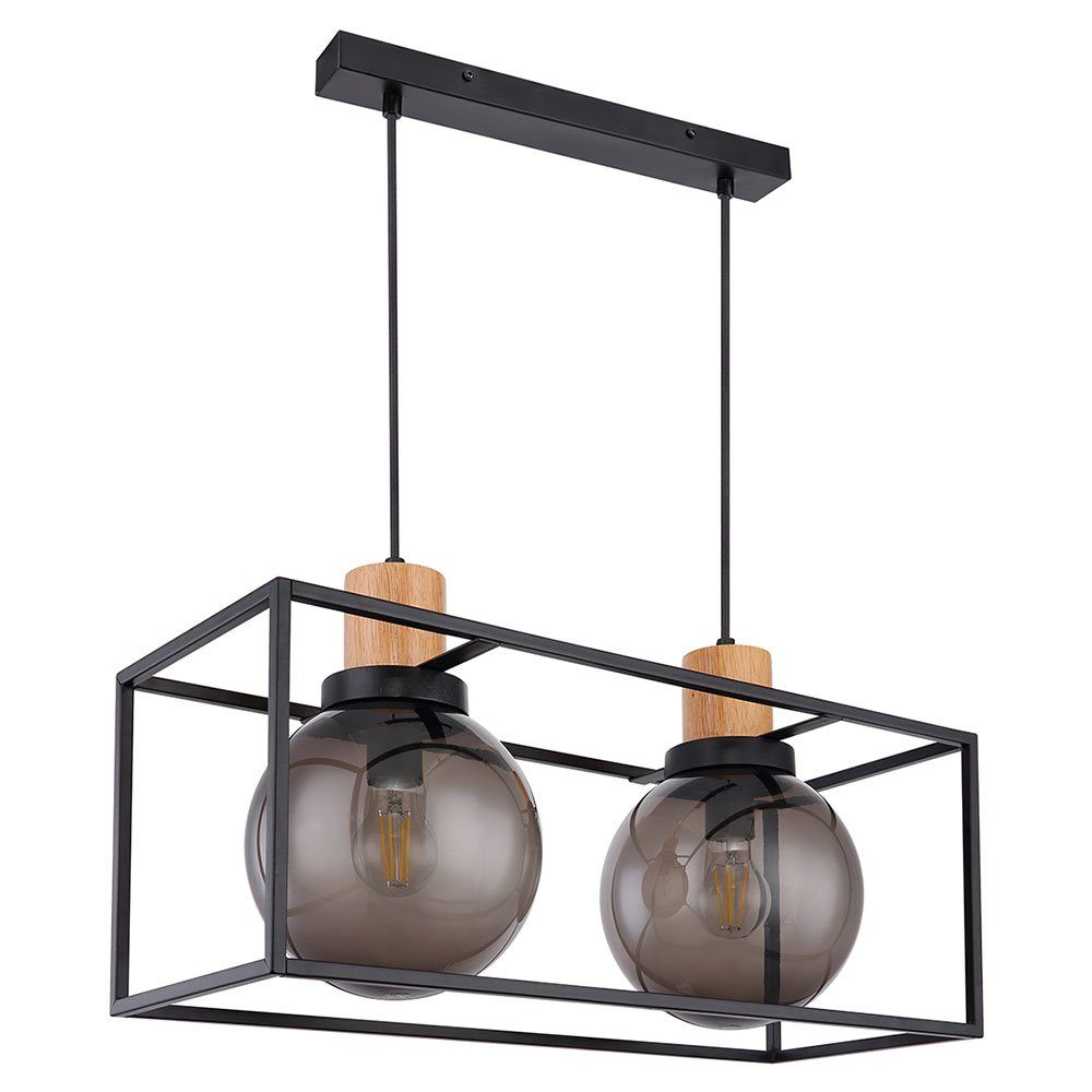 GLOBO LIGHTING Pendelleuchte, Leuchtmittel nicht inklusive, Pendelleuchte Industriell Hängeleuchte Esszimmer