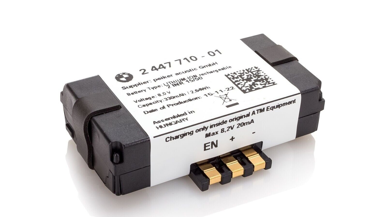 Original BMW Telematik Steuergerät Modul Akku - 84102447710 Akku-Set