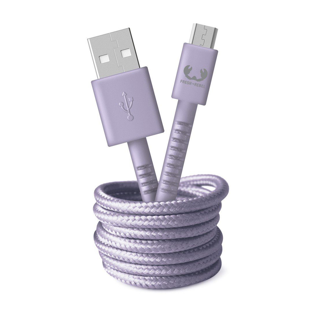 Fresh´n Rebel Micro-USB - USB-Kabel "Fabriq", 2m Smartphone-Kabel, Micro-USB, USB Typ A, (200 cm)