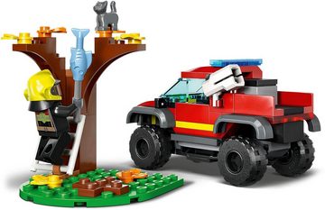 LEGO® Konstruktionsspielsteine Feuerwehr-Pickup (60393), LEGO® City, (97 St), Made in Europe