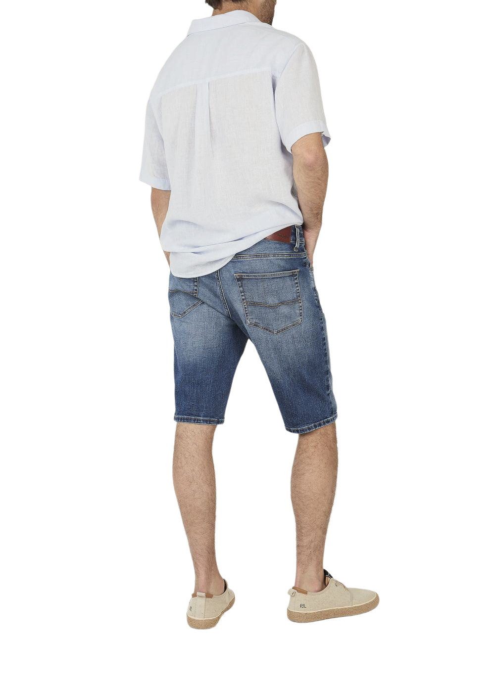 Pepe Jeans Jeansshorts STRAIGHT SHORT CASH mit Stretch
