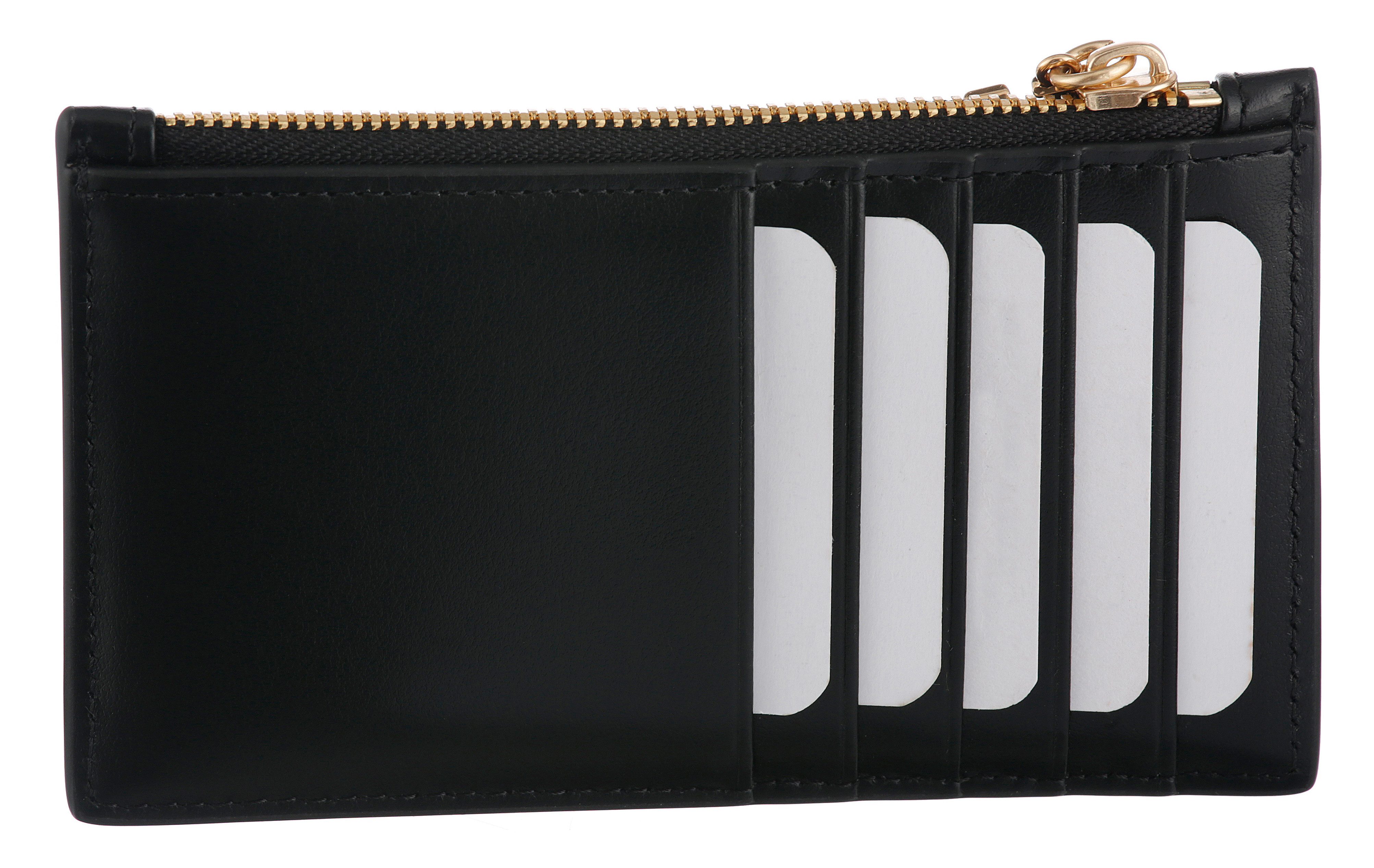 Calvin Klein Kartenetui CK PULLER 6CC ZIP CARDCASE, mit CK-Anhänger