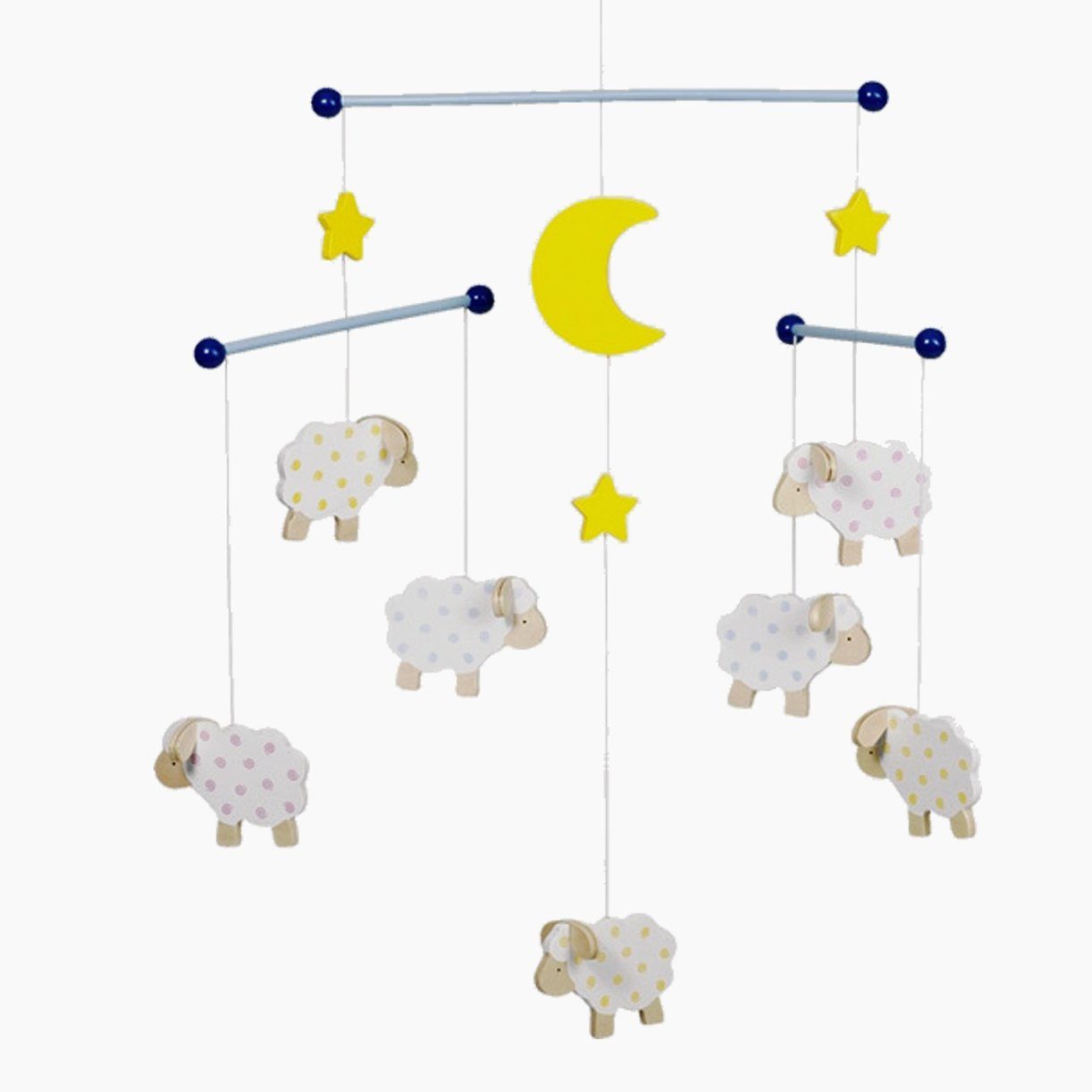 goki Mobile Mobile Schafe, (packung, 11-tlg., set), beruhigend auf das Kind