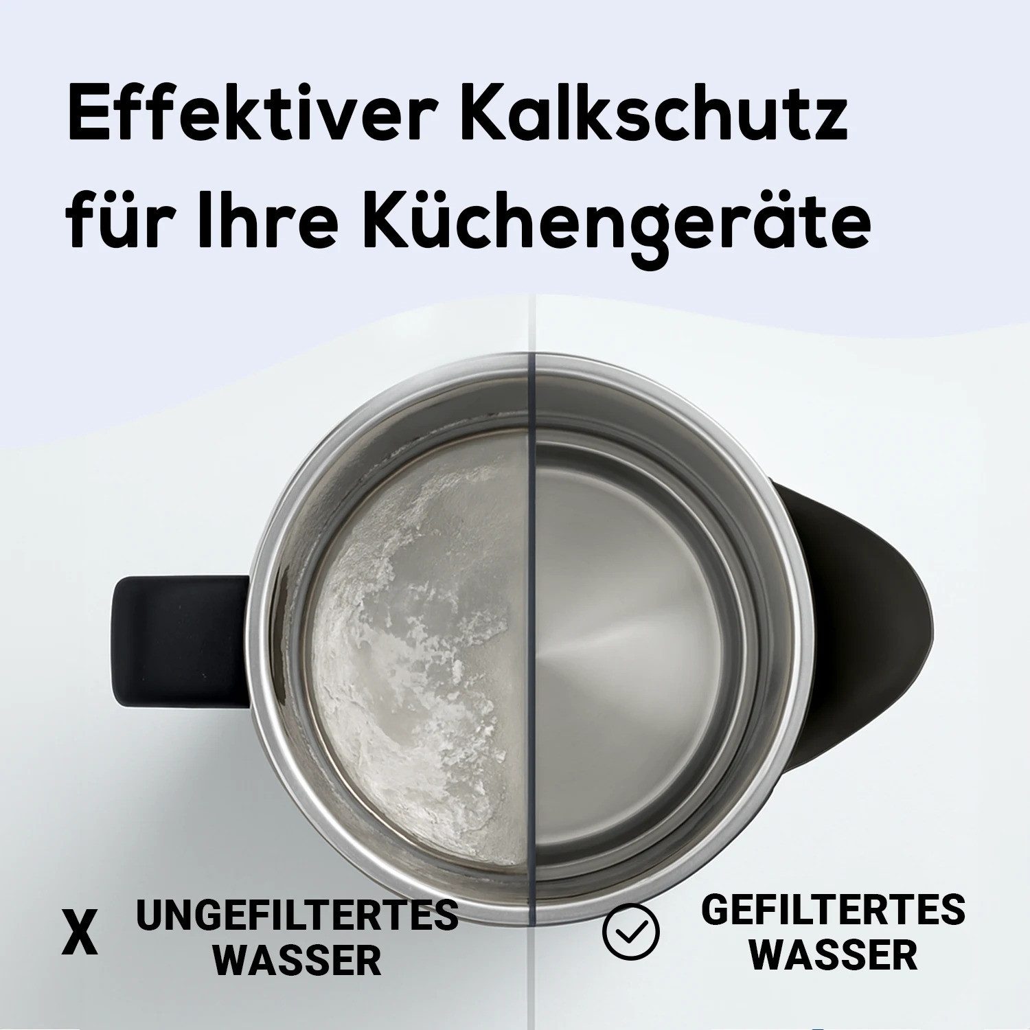 perlopur Wasserfilter Classic Protect+ Filterkartuschen für extra Kalkschutz, Zubehör für perlopur, pearlco und BRITA Classic – Bild 4 von 5