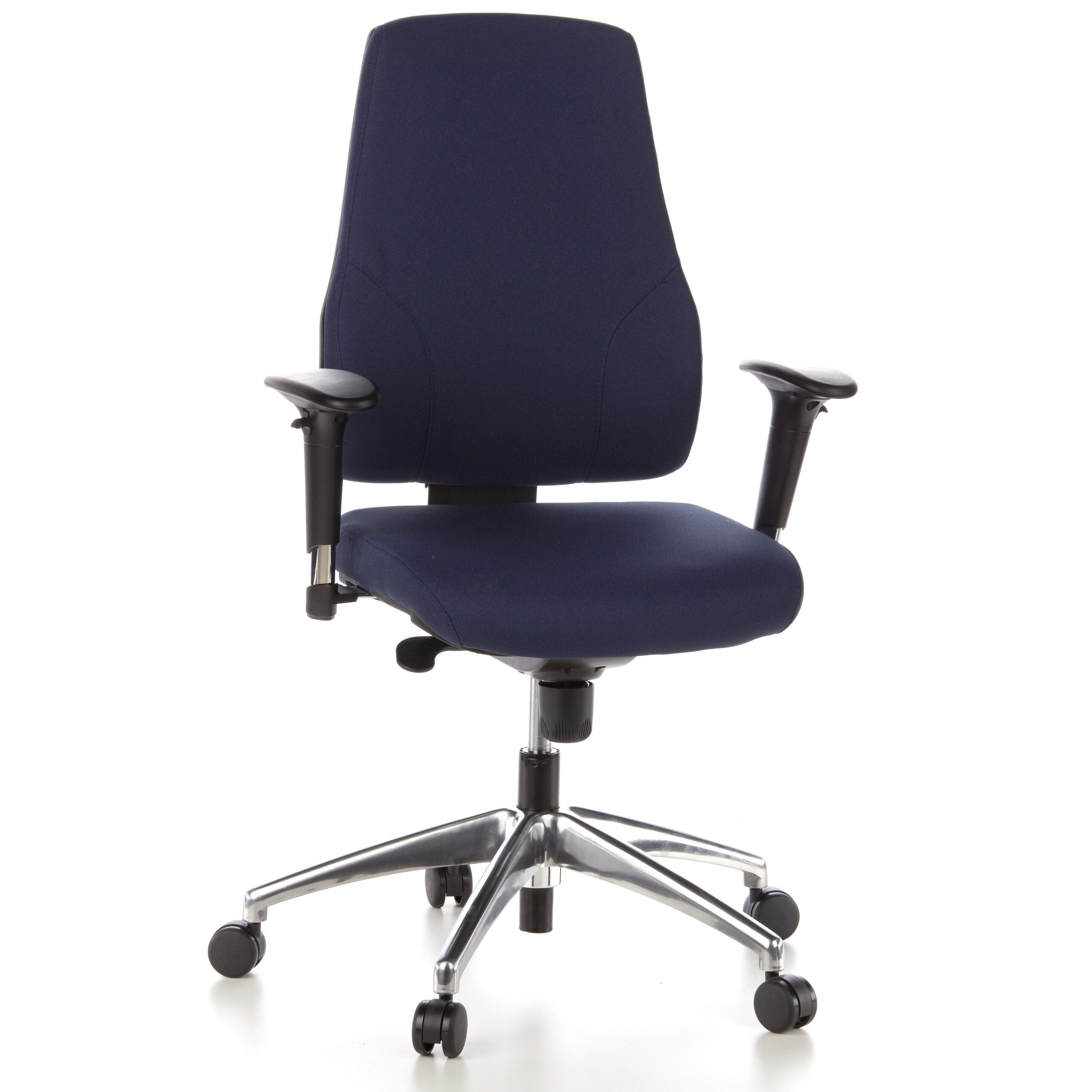 hjh OFFICE Drehstuhl Profi Bürostuhl Pro-Tec 200 Stoff (1 St), Ergonomischer Chefsessel, Schreibtischstuhl höhenverstellbar